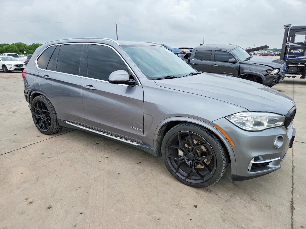 2015 Bmw X5 Xdrive35i Gray vin: 5UXKR0C5XF0P04641
