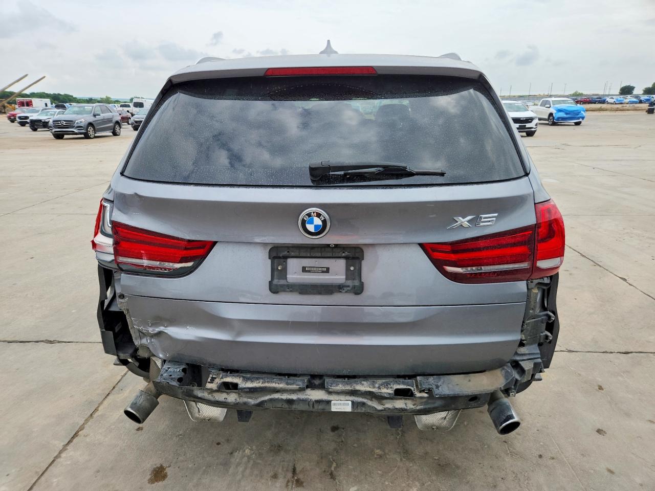 2015 Bmw X5 Xdrive35i Gray vin: 5UXKR0C5XF0P04641