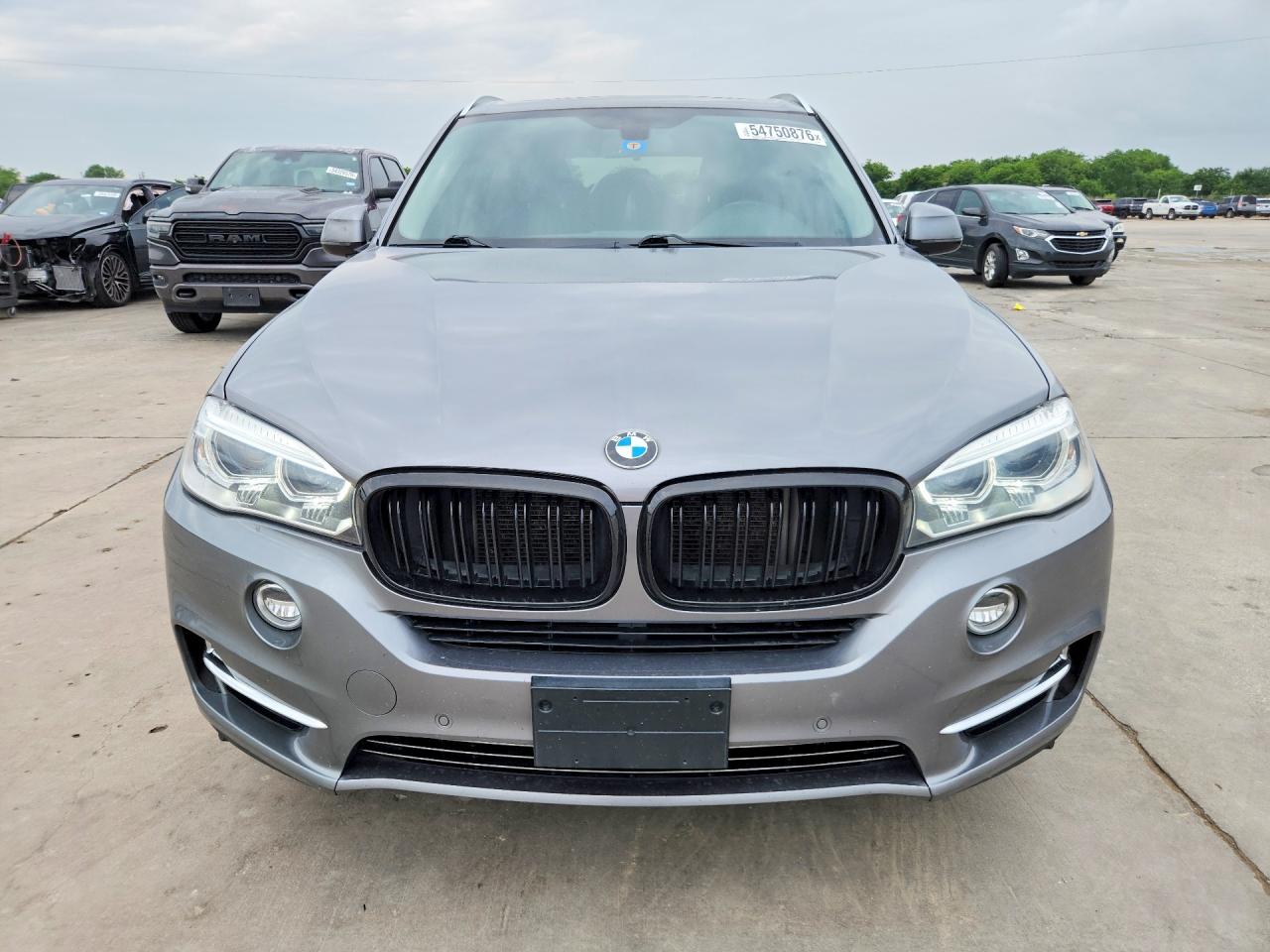 2015 Bmw X5 Xdrive35i Gray vin: 5UXKR0C5XF0P04641
