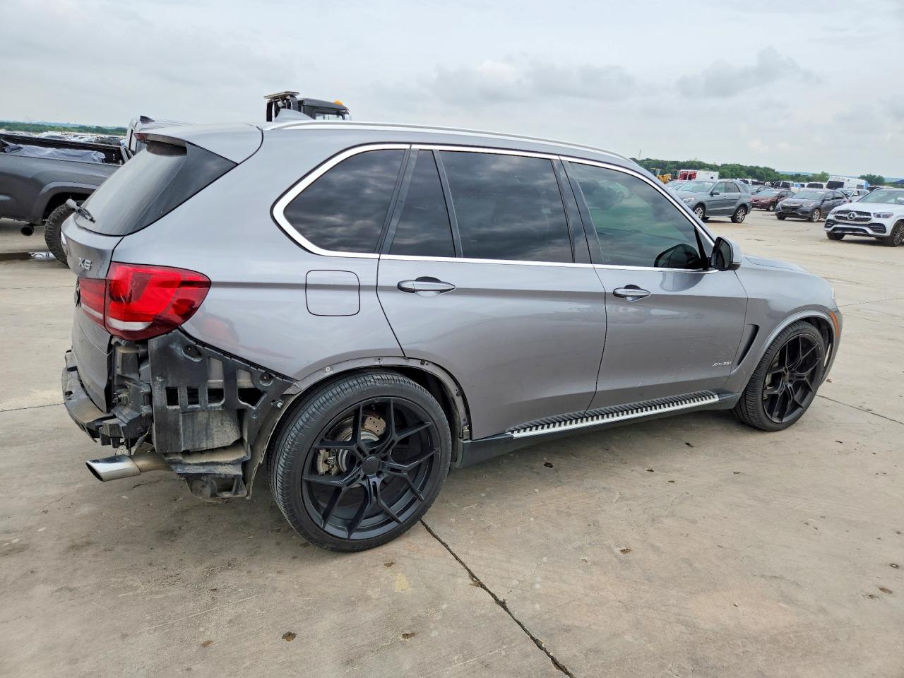 2015 Bmw X5 Xdrive35i Gray vin: 5UXKR0C5XF0P04641