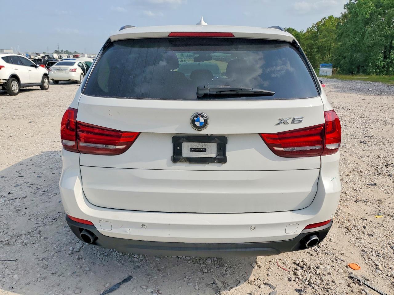 2015 Bmw X5 Xdrive35i White vin: 5UXKR0C5XF0P09323