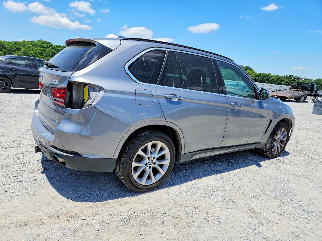 2015 Bmw X5 Xdrive35i Серый vin: 5UXKR0C5XF0P10536