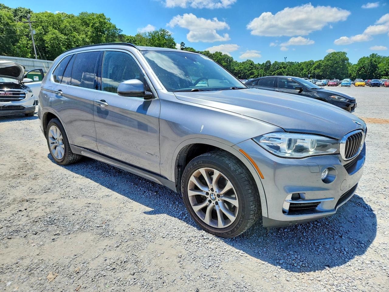 2015 Bmw X5 Xdrive35i Серый vin: 5UXKR0C5XF0P10536