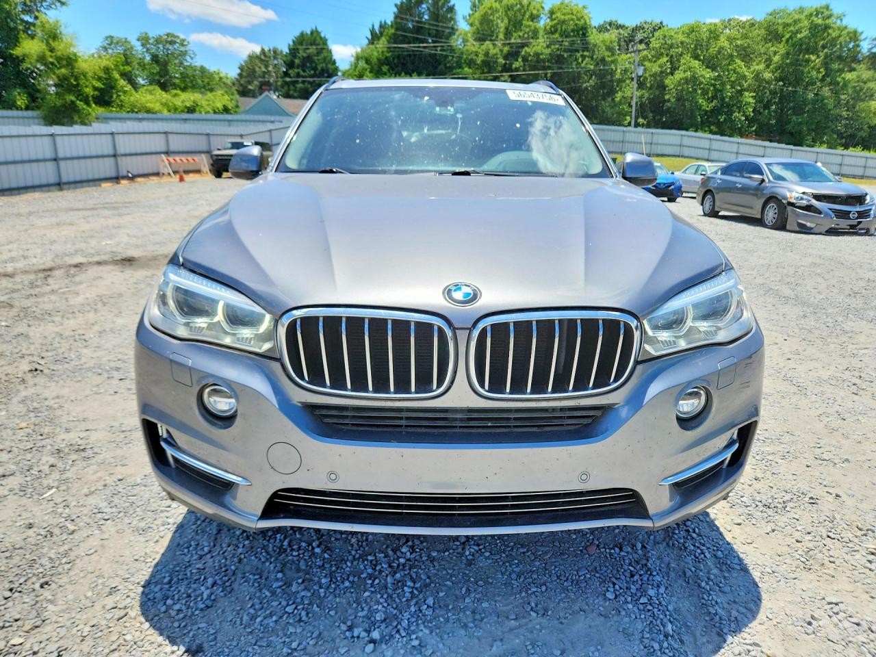 2015 Bmw X5 Xdrive35i Серый vin: 5UXKR0C5XF0P10536