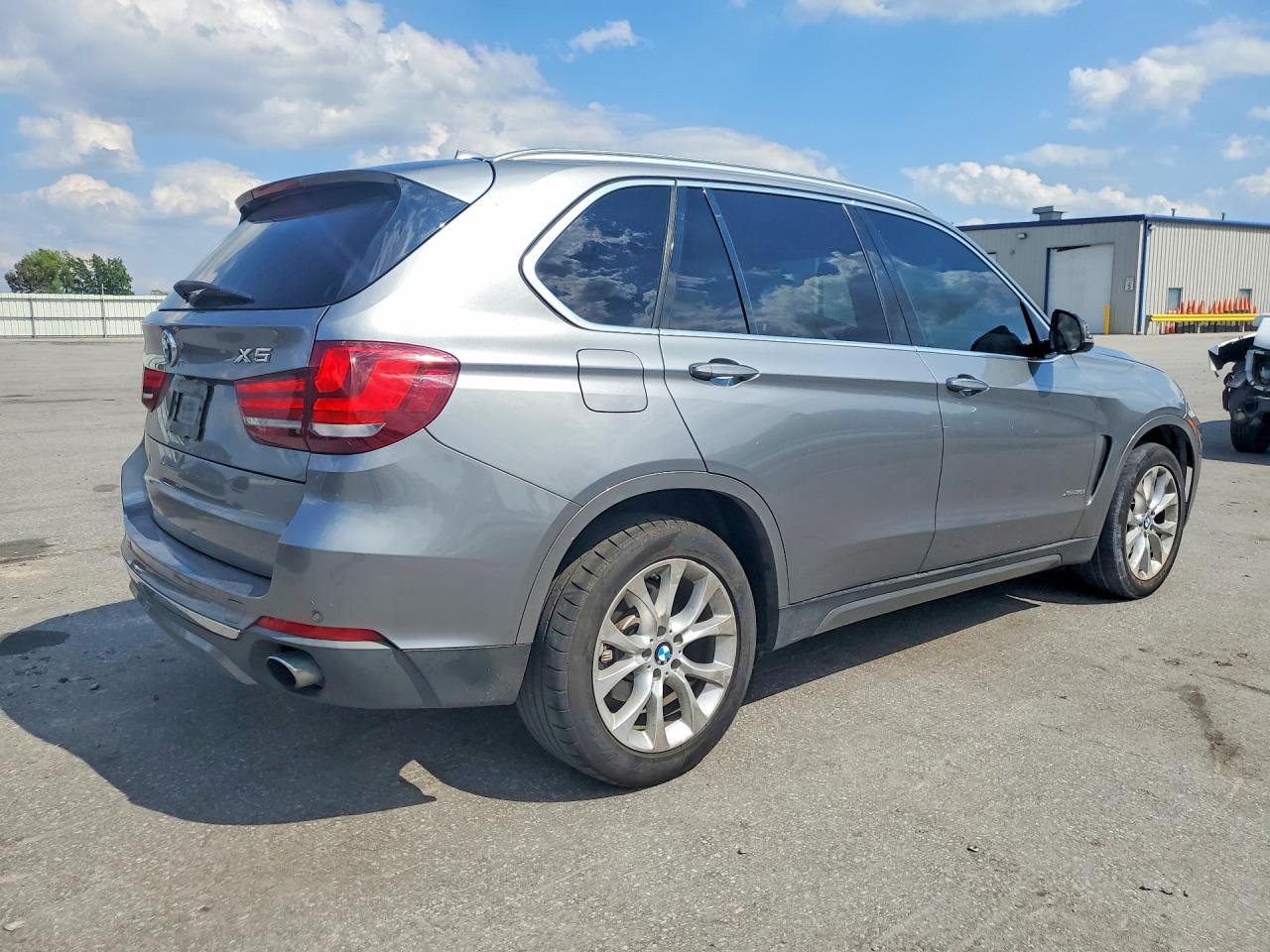 2015 Bmw X5 Xdrive35i Gray vin: 5UXKR0C5XF0P11234