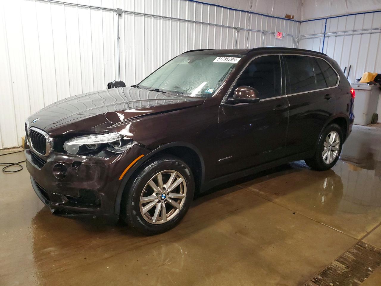 2015 Bmw X5 Xdrive35i Brown vin: 5UXKR0C5XF0P12285