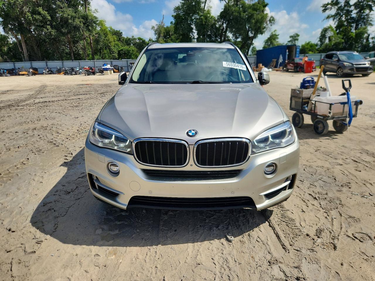 2015 Bmw X5 Xdrive35i Gold vin: 5UXKR0C5XF0P14800