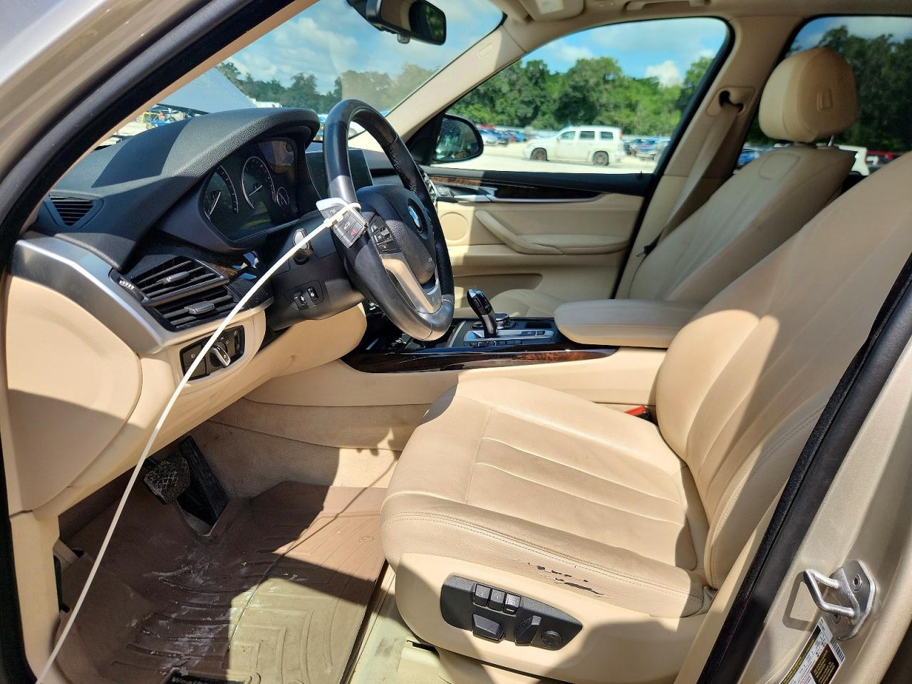 2015 Bmw X5 Xdrive35i Gold vin: 5UXKR0C5XF0P14800