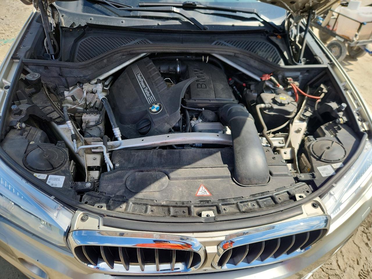 2015 Bmw X5 Xdrive35i Gold vin: 5UXKR0C5XF0P14800