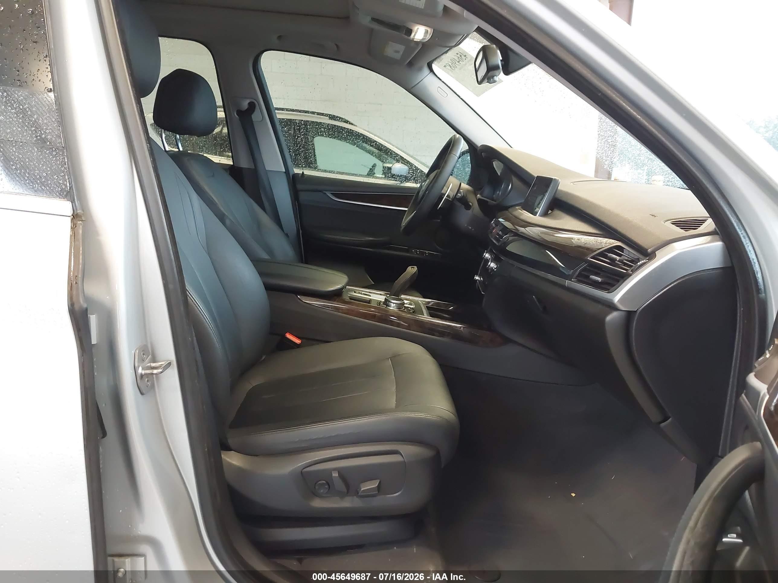 2016 Bmw X5 Xdrive35i Silver vin: 5UXKR0C5XG0P29833