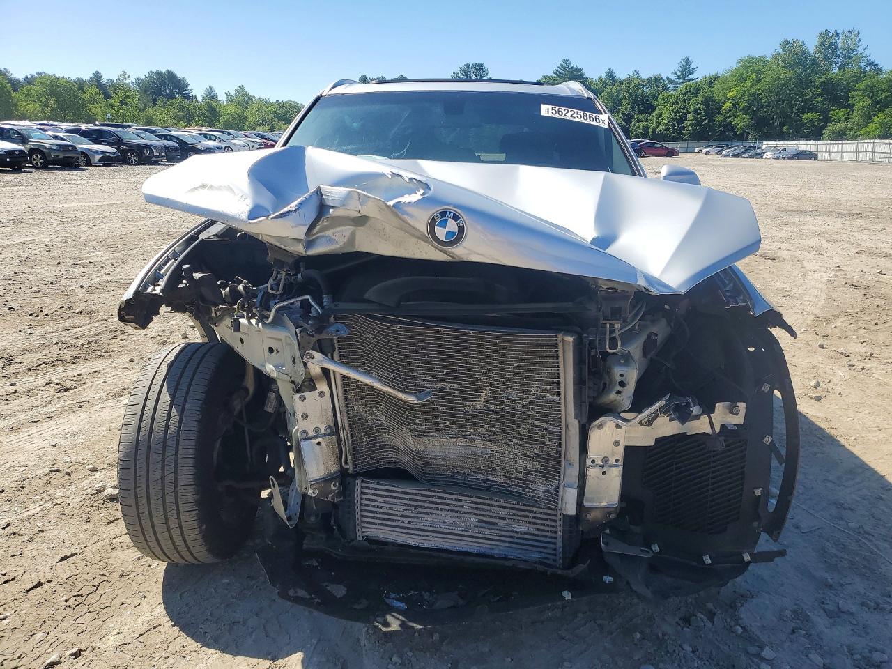 2018 Bmw X5 Xdrive35i Silver vin: 5UXKR0C5XJ0X86895