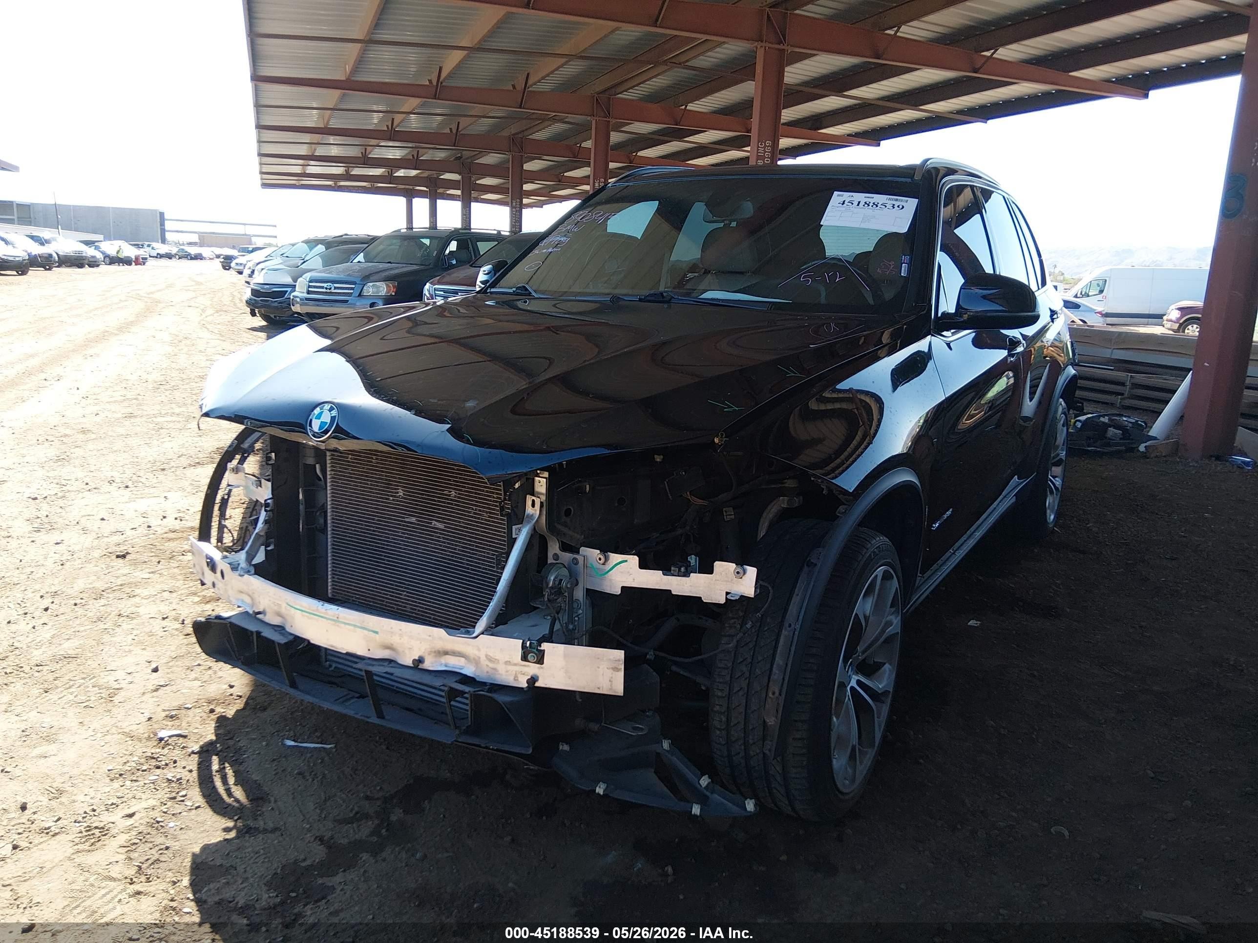 2017 Bmw X5 Sdrive35i Black vin: 5UXKR2C34H0X06690
