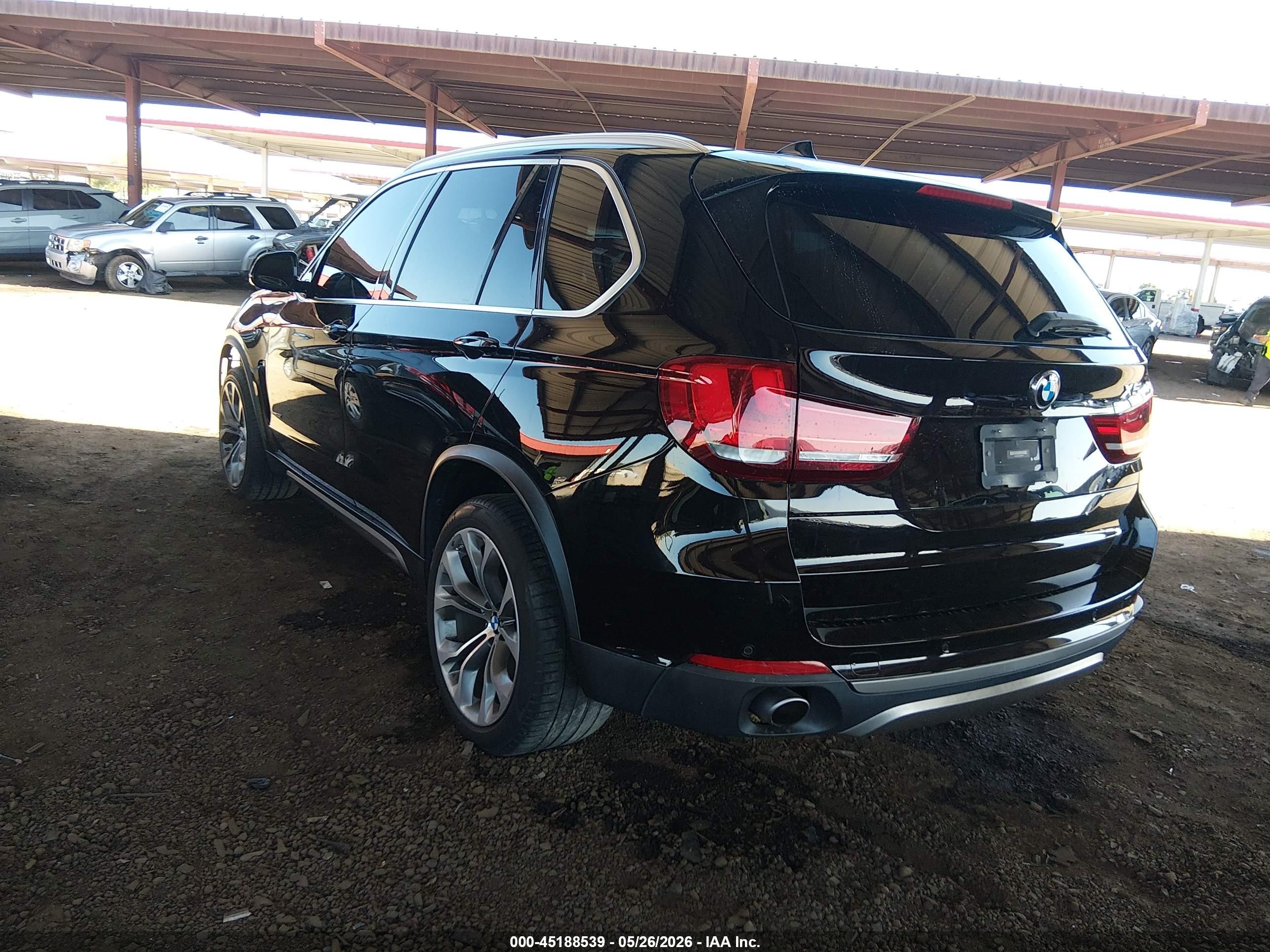 2017 Bmw X5 Sdrive35i Black vin: 5UXKR2C34H0X06690