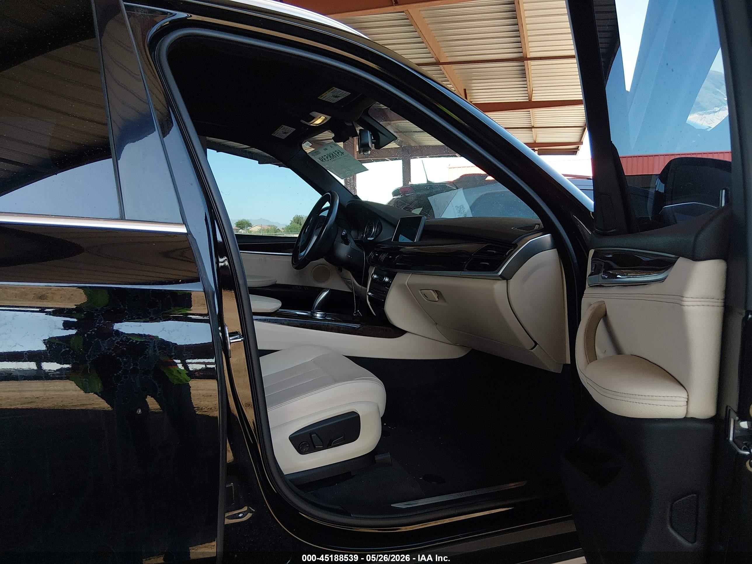 2017 Bmw X5 Sdrive35i Black vin: 5UXKR2C34H0X06690