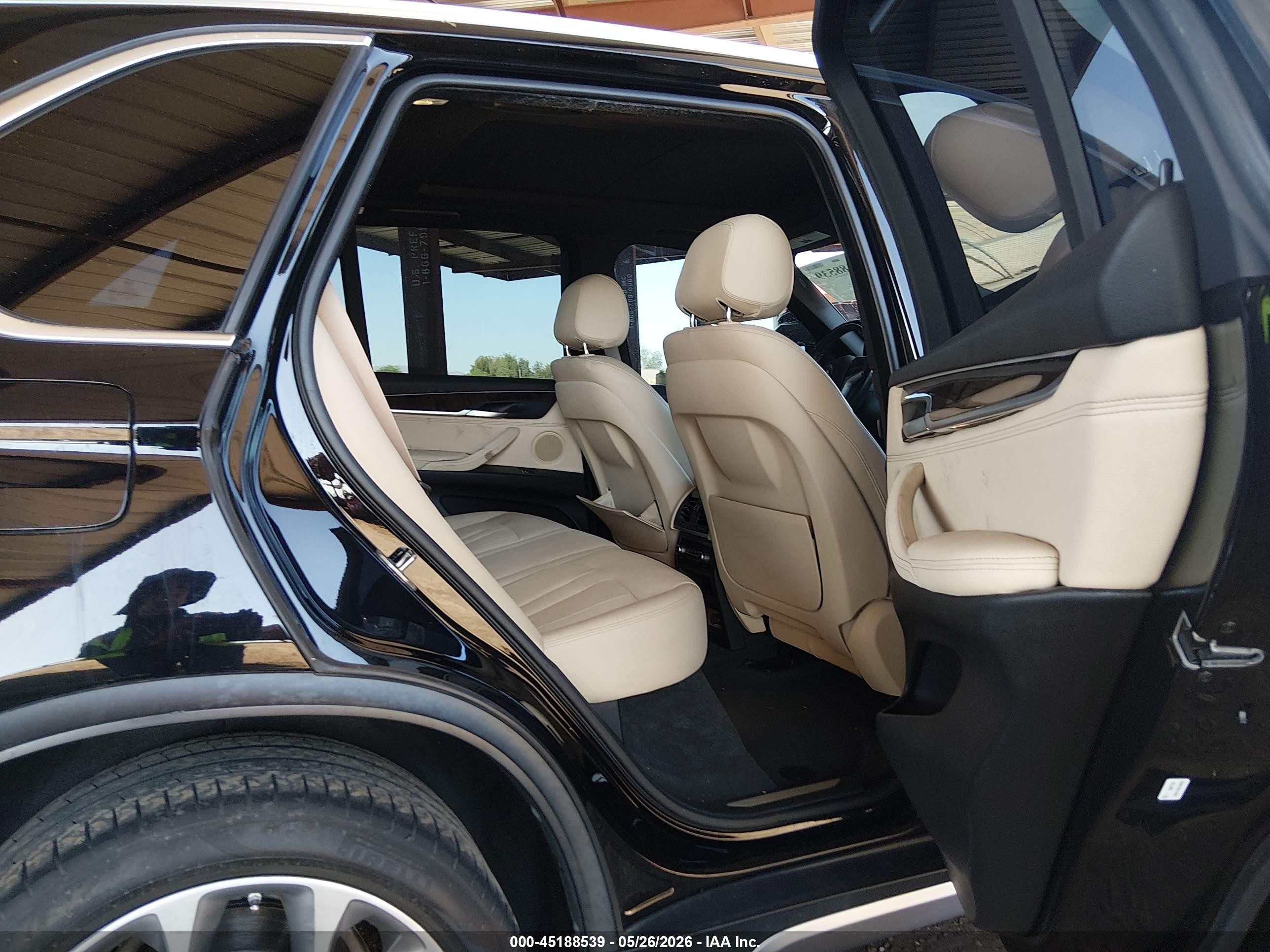 2017 Bmw X5 Sdrive35i Black vin: 5UXKR2C34H0X06690