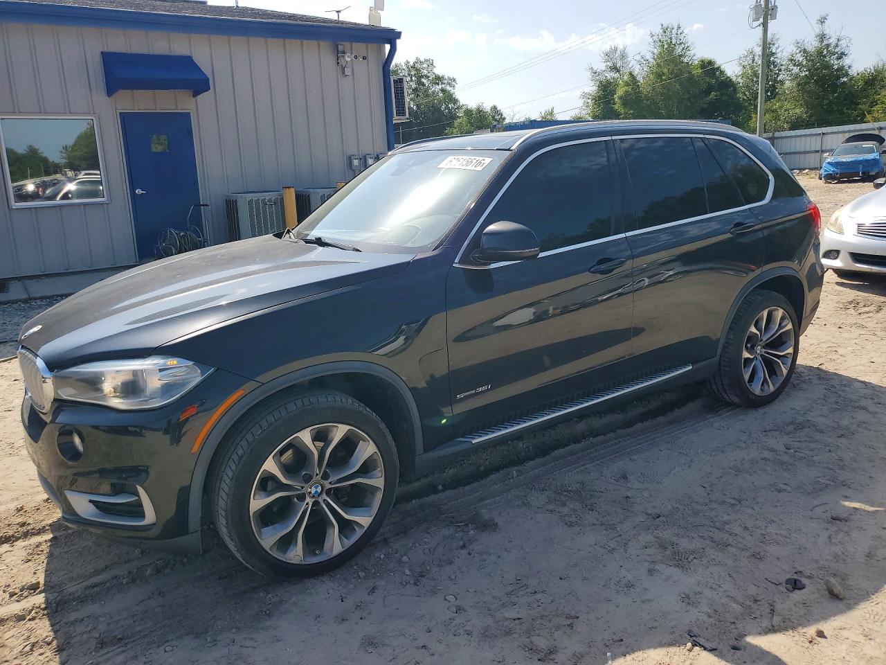 2014 Bmw X5 Sdrive35i Black vin: 5UXKR2C50E0C00208