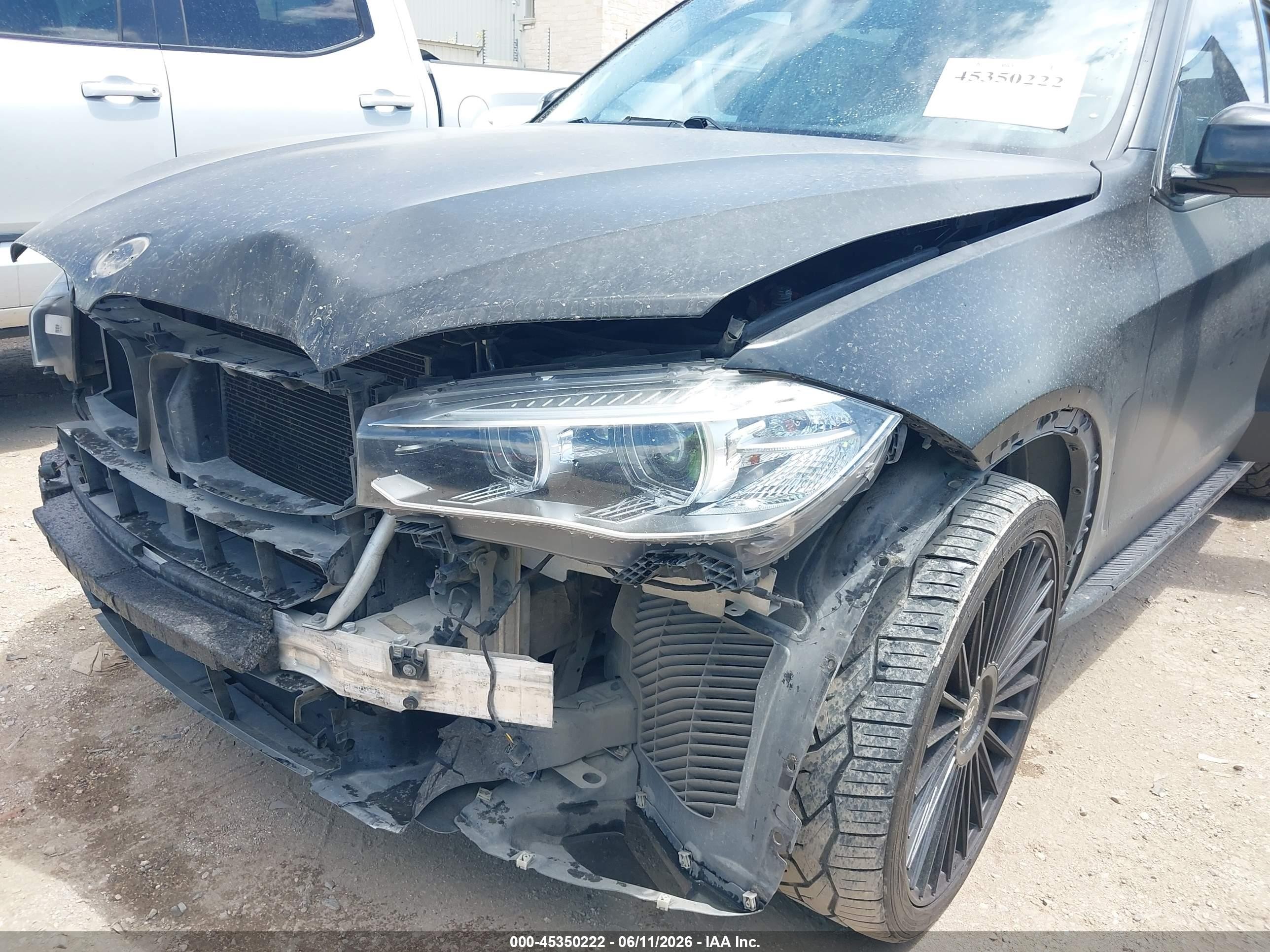 2015 Bmw X5 Sdrive35i Black vin: 5UXKR2C50F0H35637
