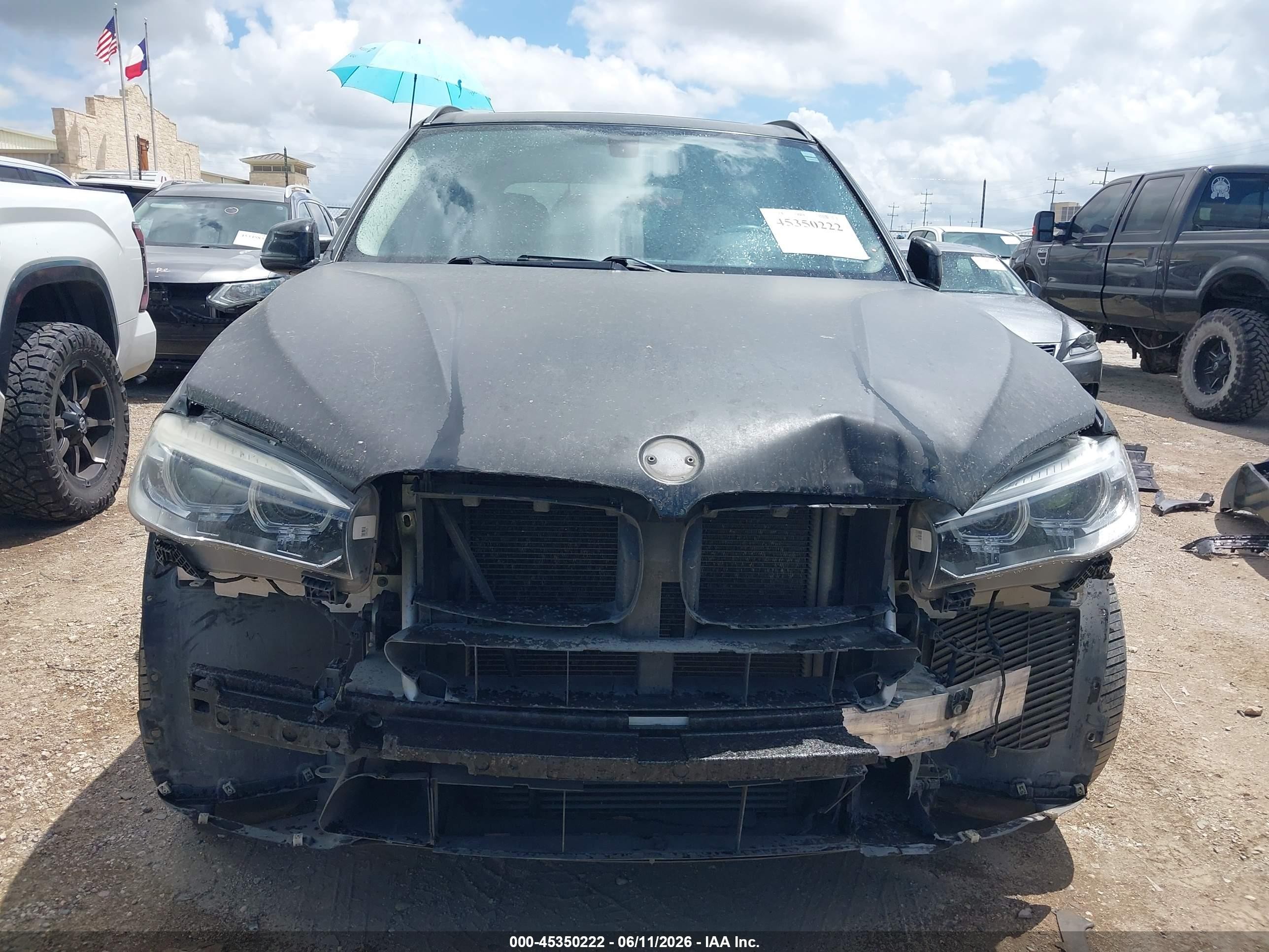 2015 Bmw X5 Sdrive35i Black vin: 5UXKR2C50F0H35637