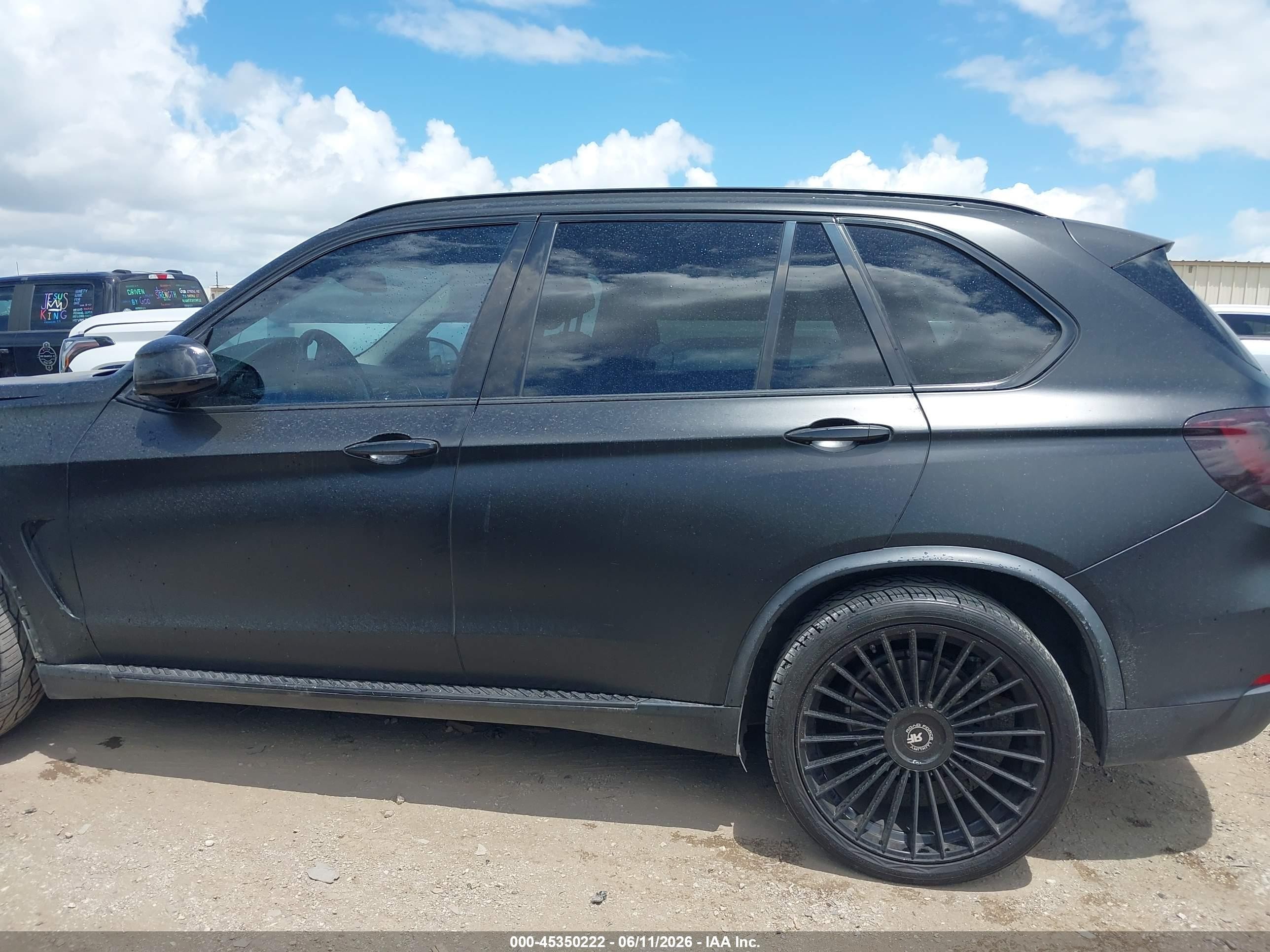 2015 Bmw X5 Sdrive35i Black vin: 5UXKR2C50F0H35637