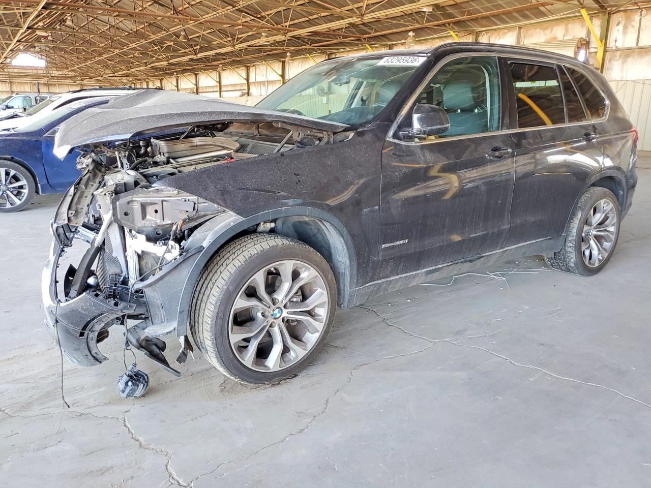 2015 Bmw X5 Sdrive35i Black vin: 5UXKR2C51F0H36702
