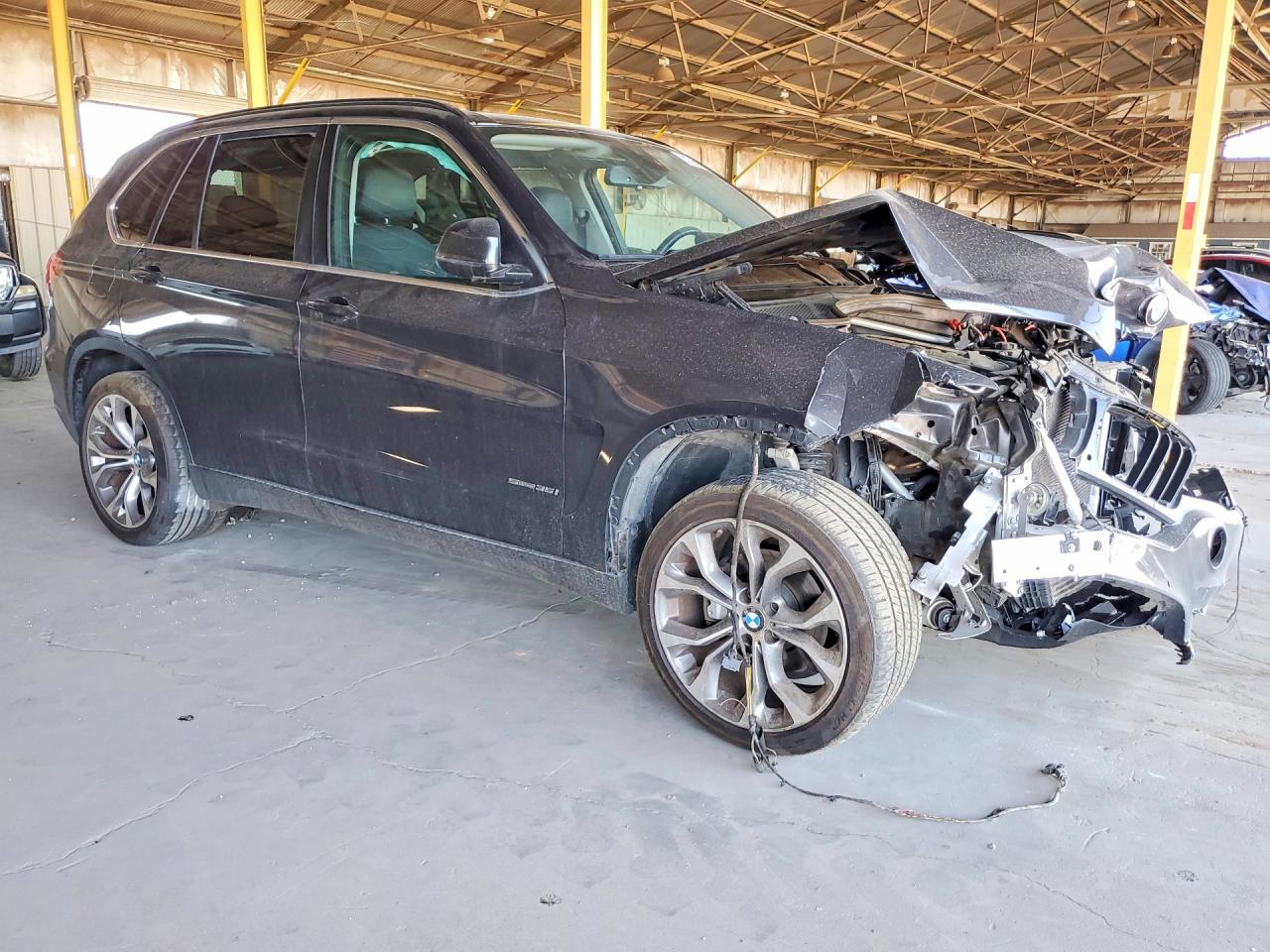 2015 Bmw X5 Sdrive35i Black vin: 5UXKR2C51F0H36702