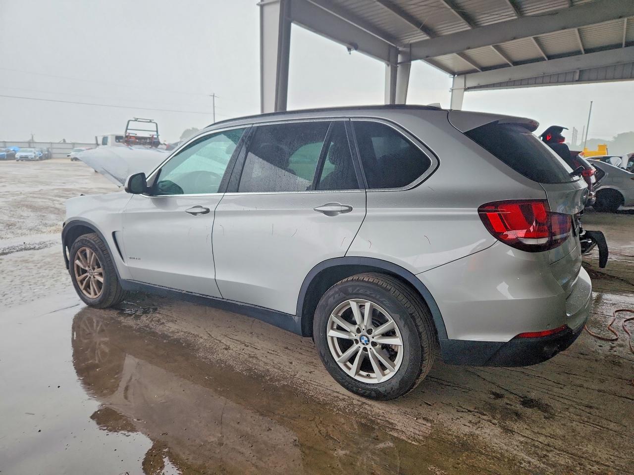 2015 Bmw X5 Sdrive35i Silver vin: 5UXKR2C51F0H37557