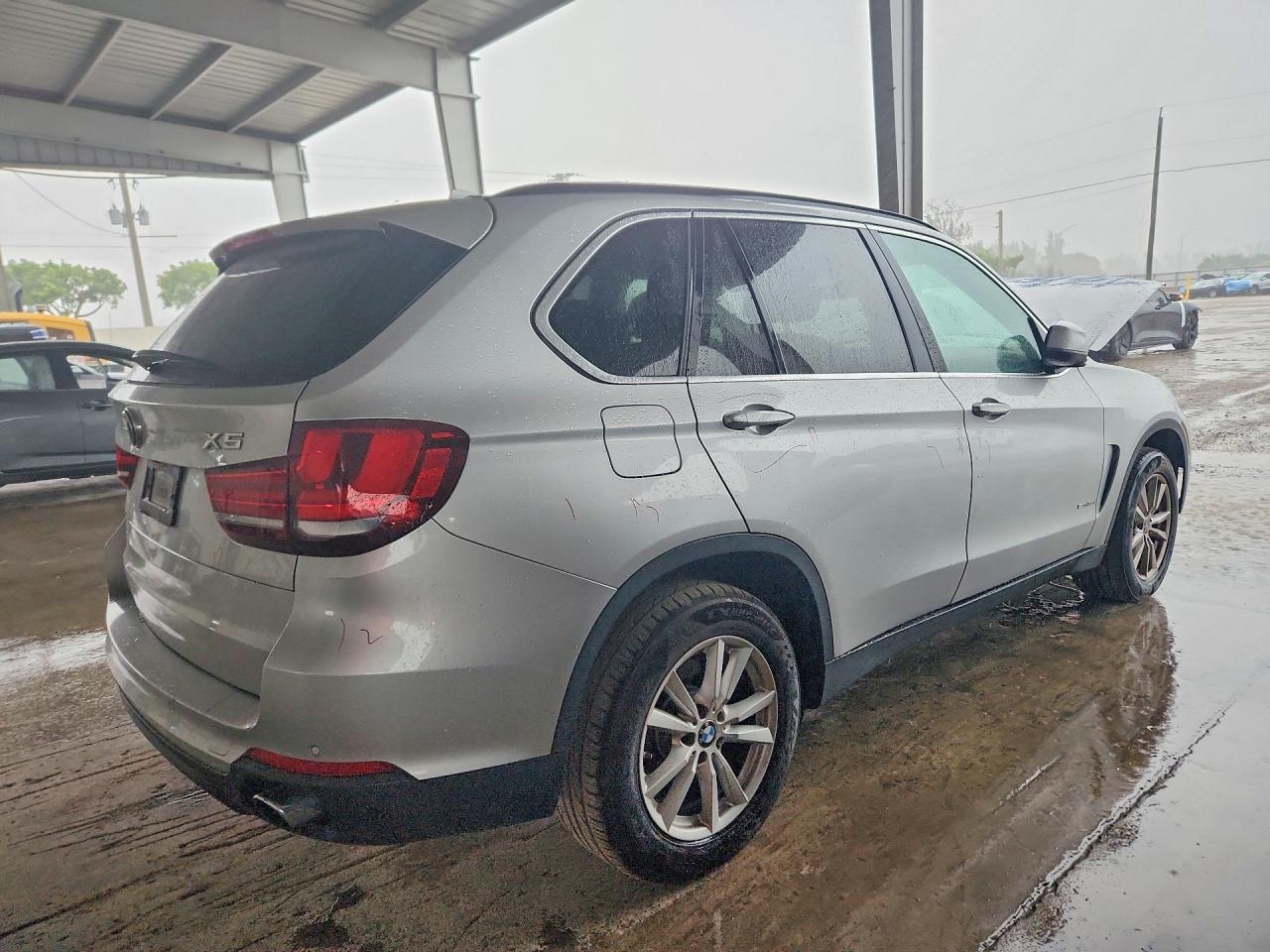 2015 Bmw X5 Sdrive35i Silver vin: 5UXKR2C51F0H37557