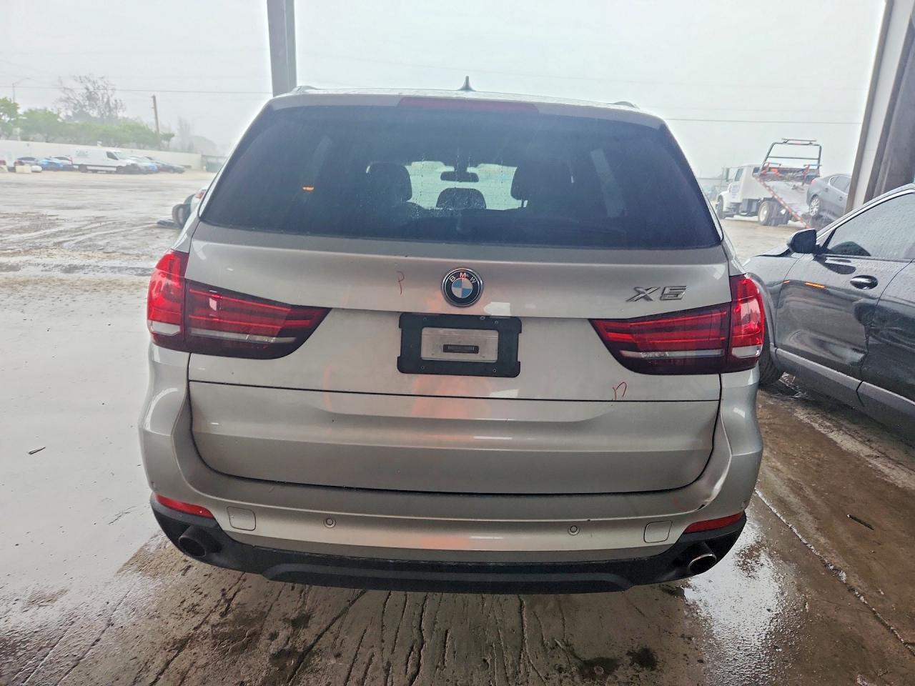 2015 Bmw X5 Sdrive35i Silver vin: 5UXKR2C51F0H37557