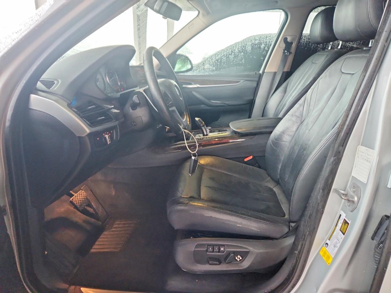 2015 Bmw X5 Sdrive35i Silver vin: 5UXKR2C51F0H37557