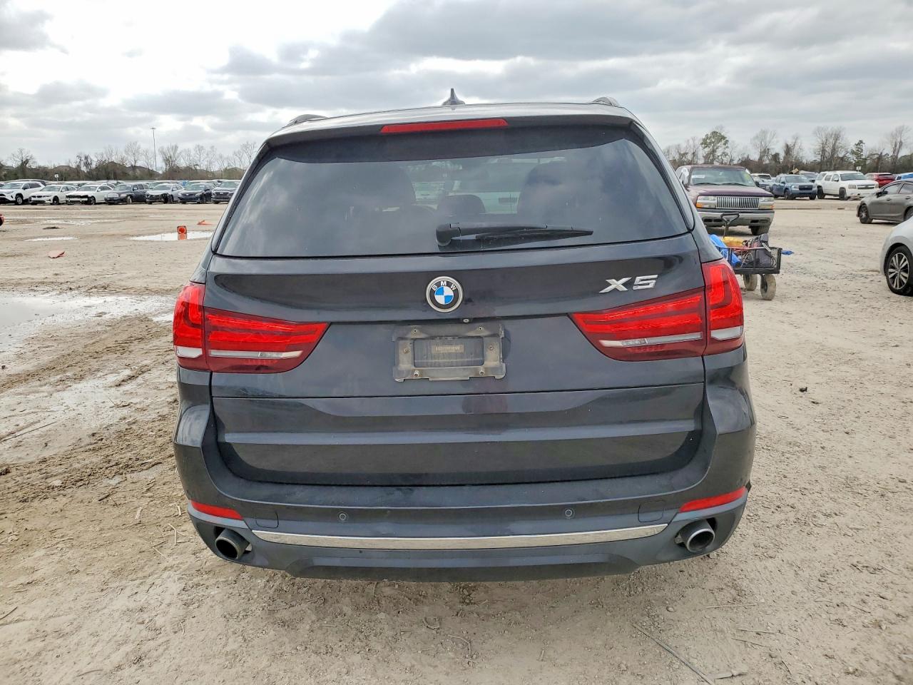 2015 Bmw X5 Sdrive35i Black vin: 5UXKR2C51F0H38062