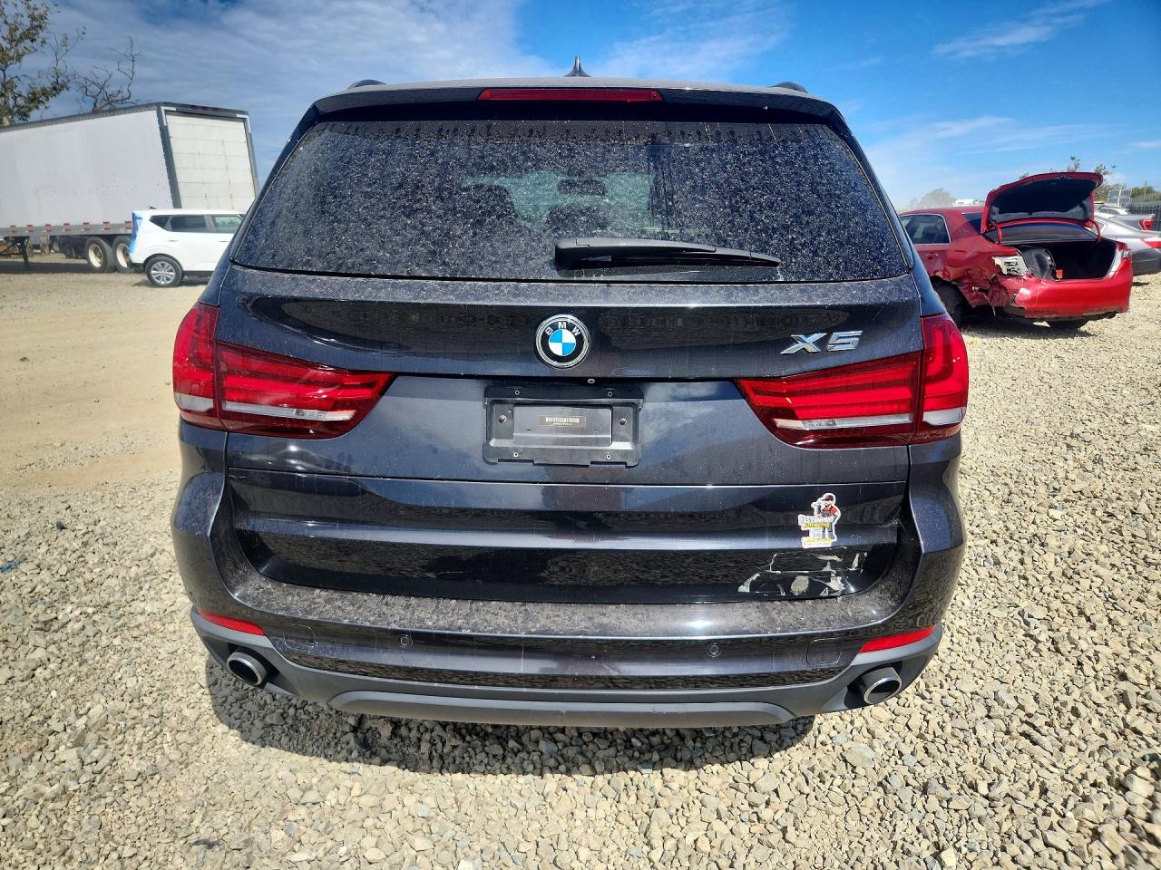 2015 Bmw X5 Sdrive35i Black vin: 5UXKR2C51F0H41513