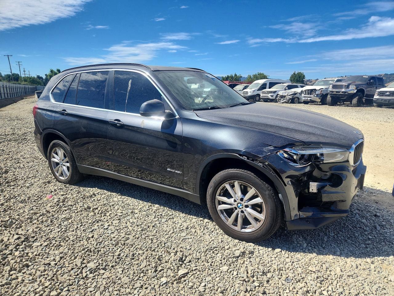 2015 Bmw X5 Sdrive35i Black vin: 5UXKR2C51F0H41513