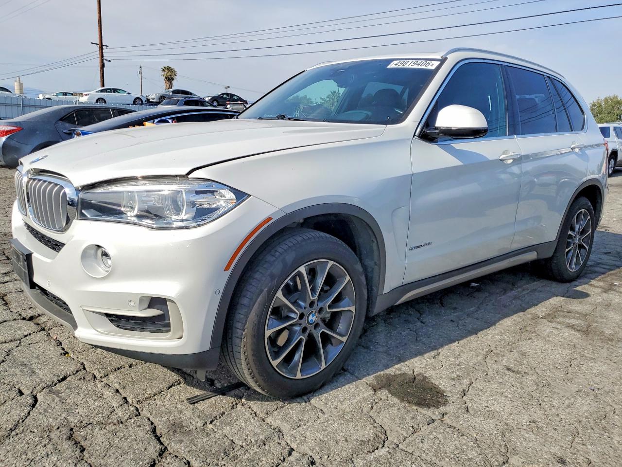 2018 Bmw X5 Sdrive35i Белый vin: 5UXKR2C51J0X08792