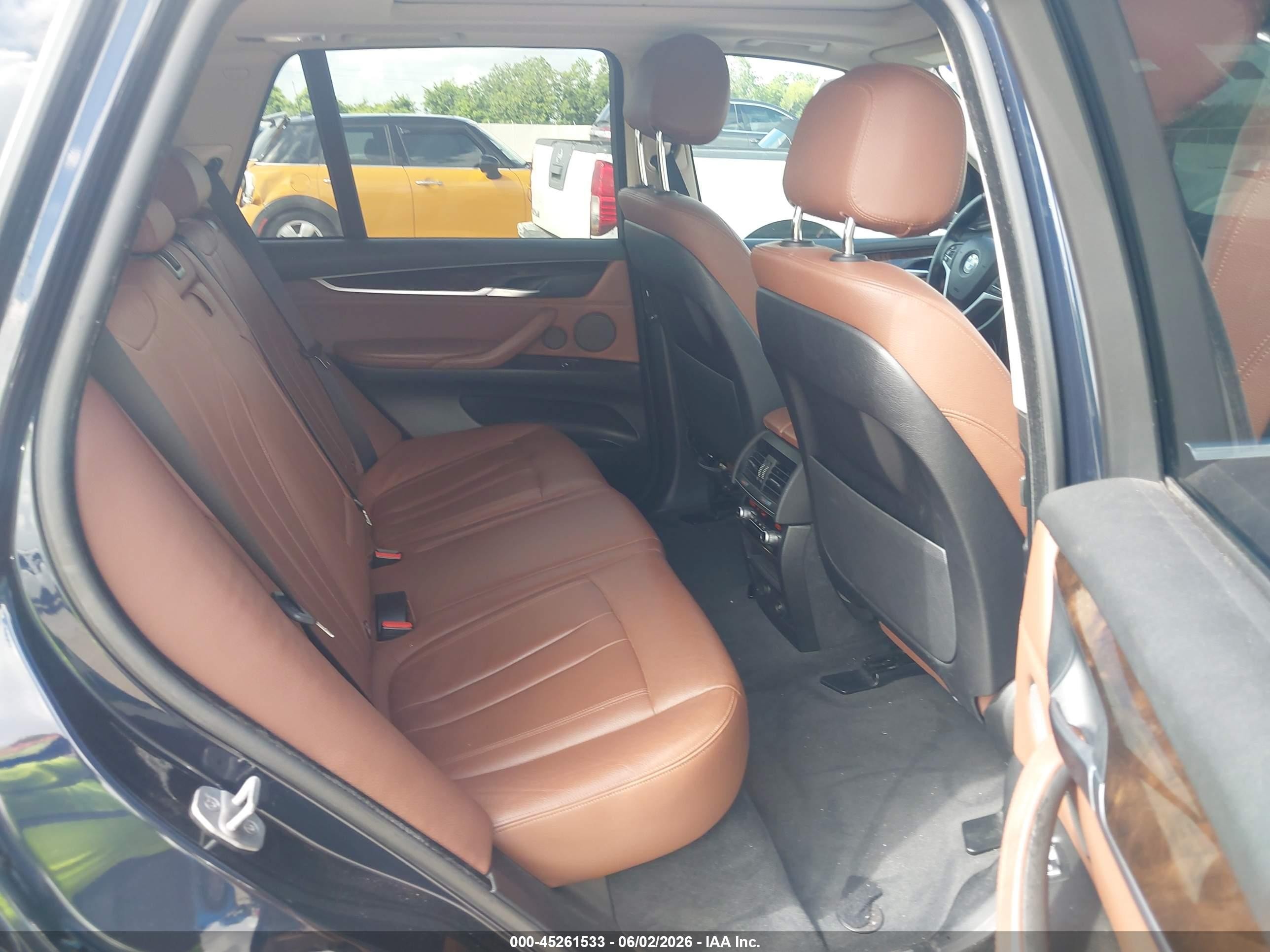 2015 Bmw X5 Sdrive35i Blue vin: 5UXKR2C53F0H36118