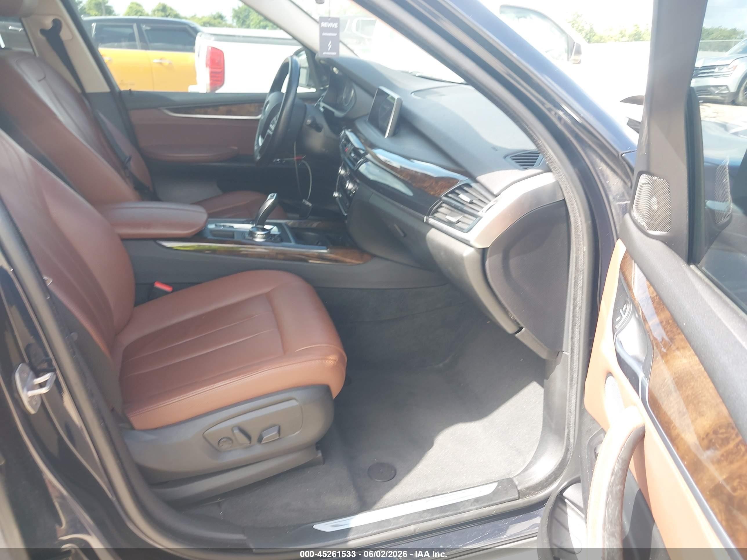 2015 Bmw X5 Sdrive35i Blue vin: 5UXKR2C53F0H36118