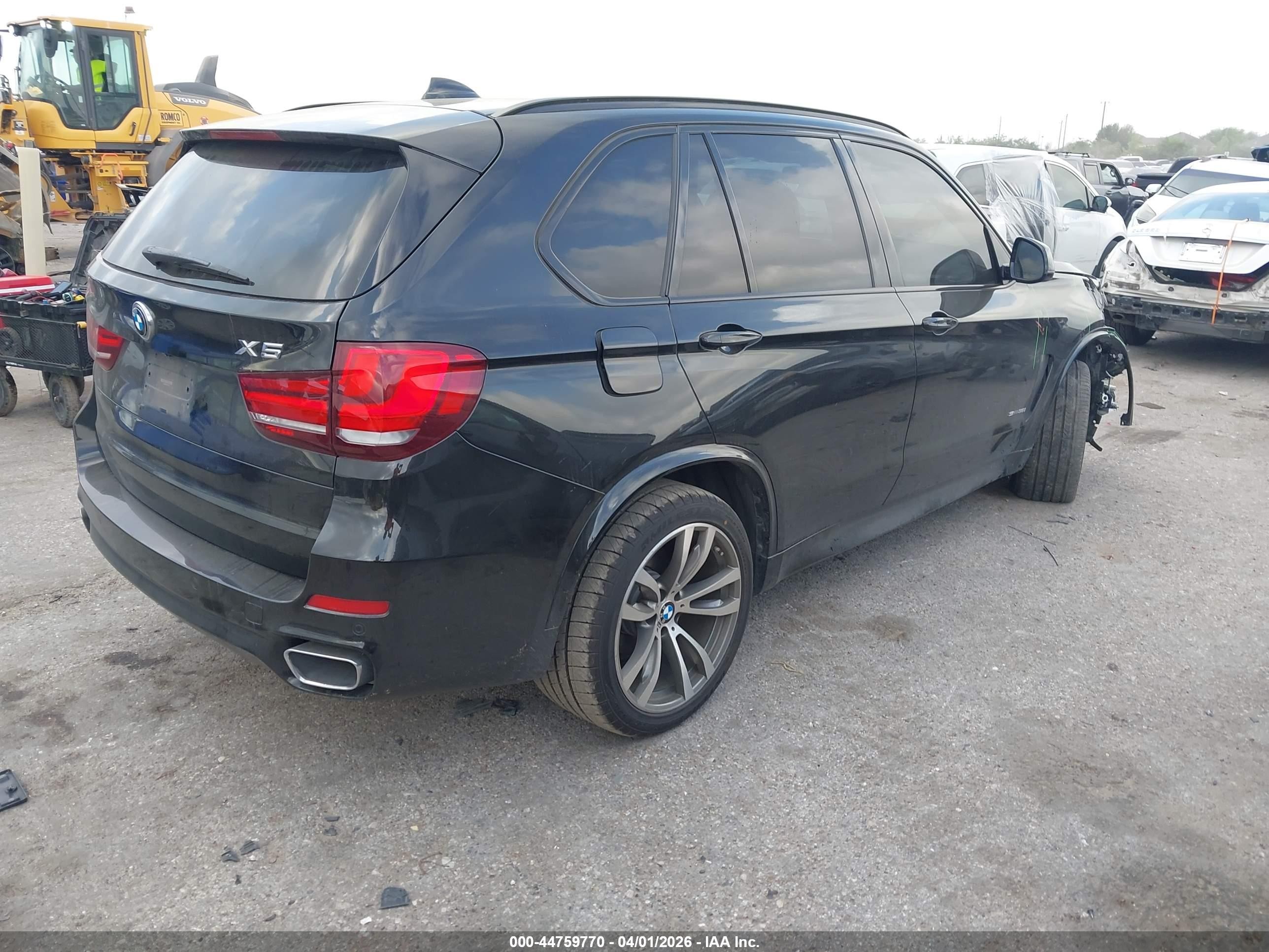 2014 Bmw X5 Sdrive35i Black vin: 5UXKR2C54E0H33582