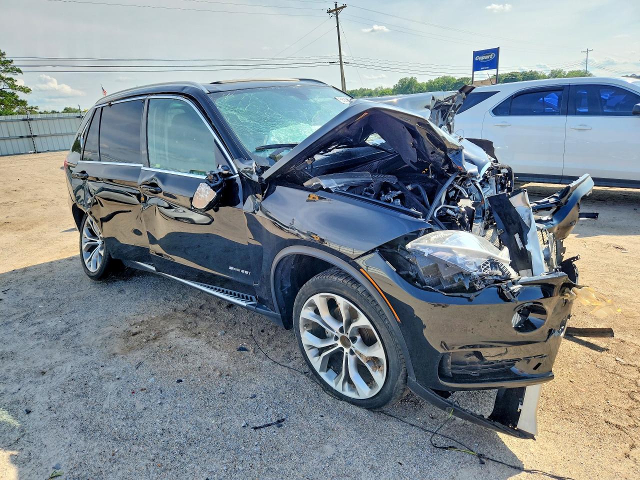 2015 Bmw X5 Sdrive35i Black vin: 5UXKR2C54F0H37231