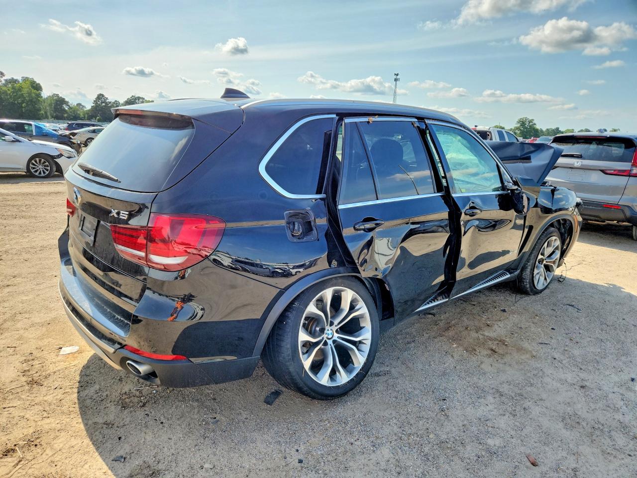 2015 Bmw X5 Sdrive35i Black vin: 5UXKR2C54F0H37231