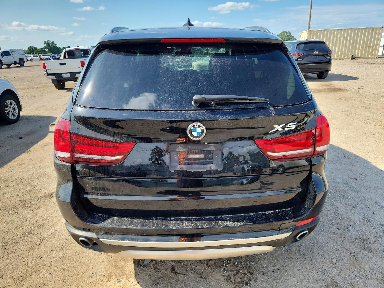 2015 Bmw X5 Sdrive35i Black vin: 5UXKR2C54F0H37231