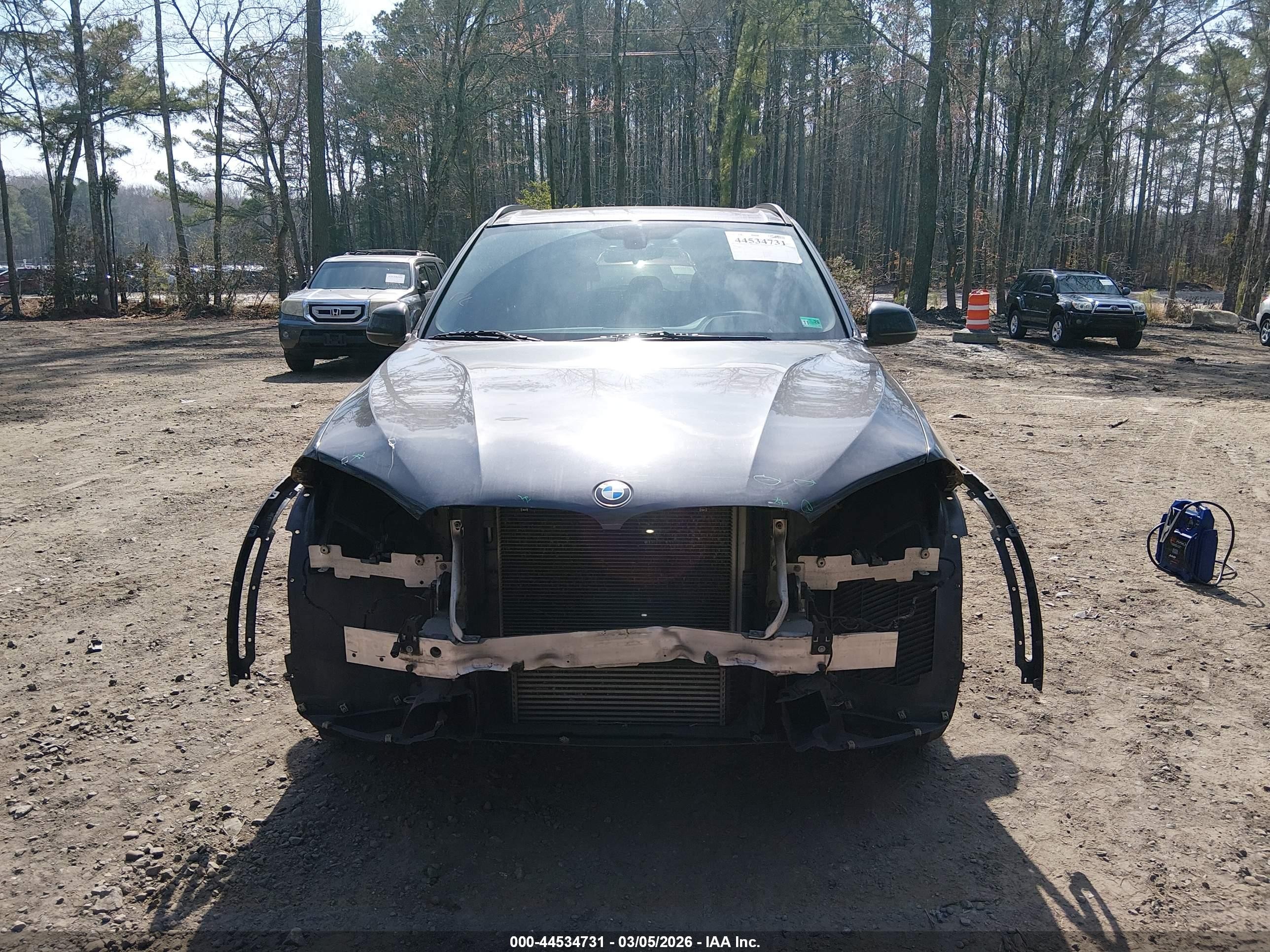 2015 Bmw X5 Sdrive35i Black vin: 5UXKR2C54F0H38119