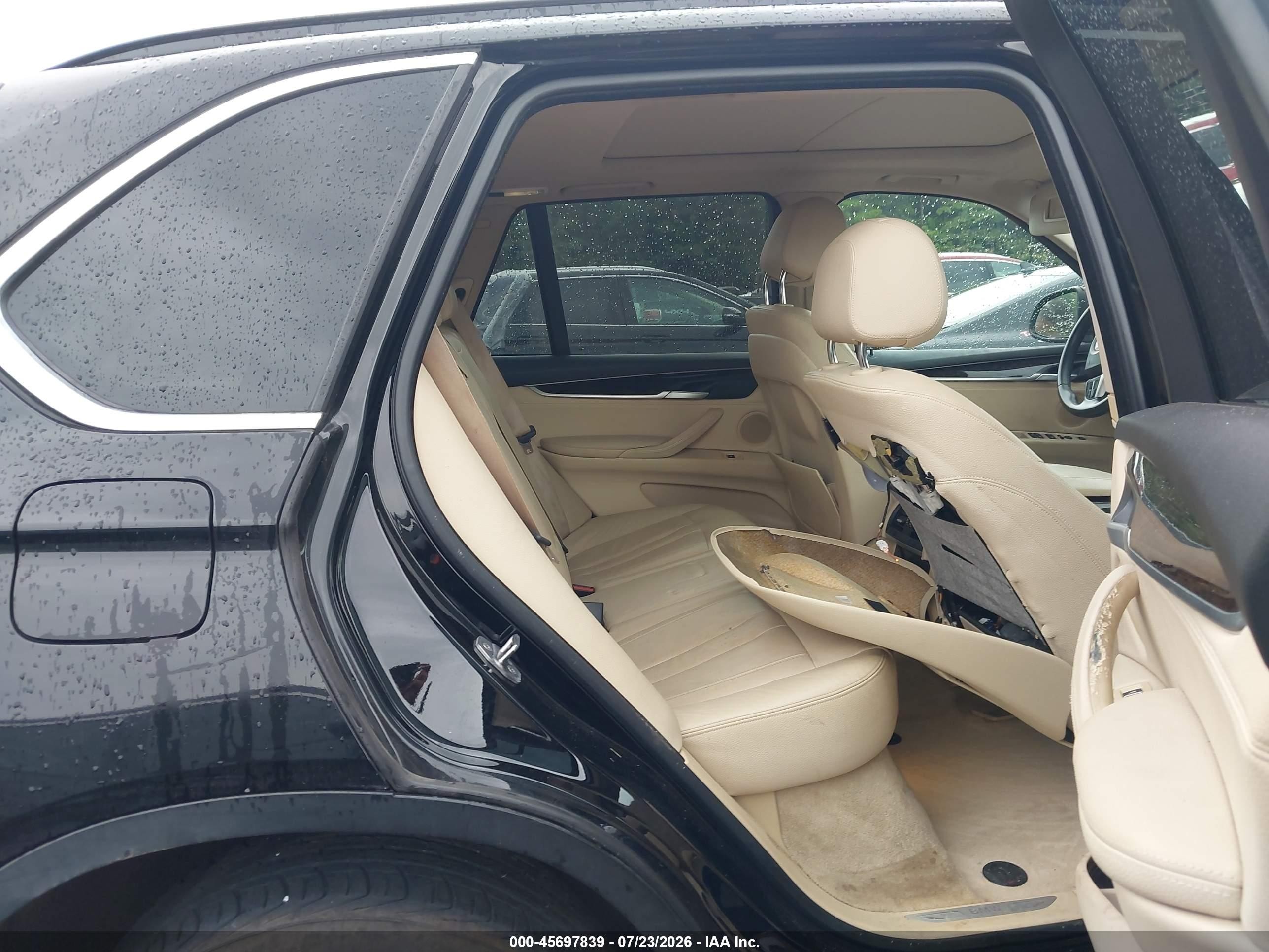 2015 Bmw X5 Sdrive35i Черный vin: 5UXKR2C54F0H40923