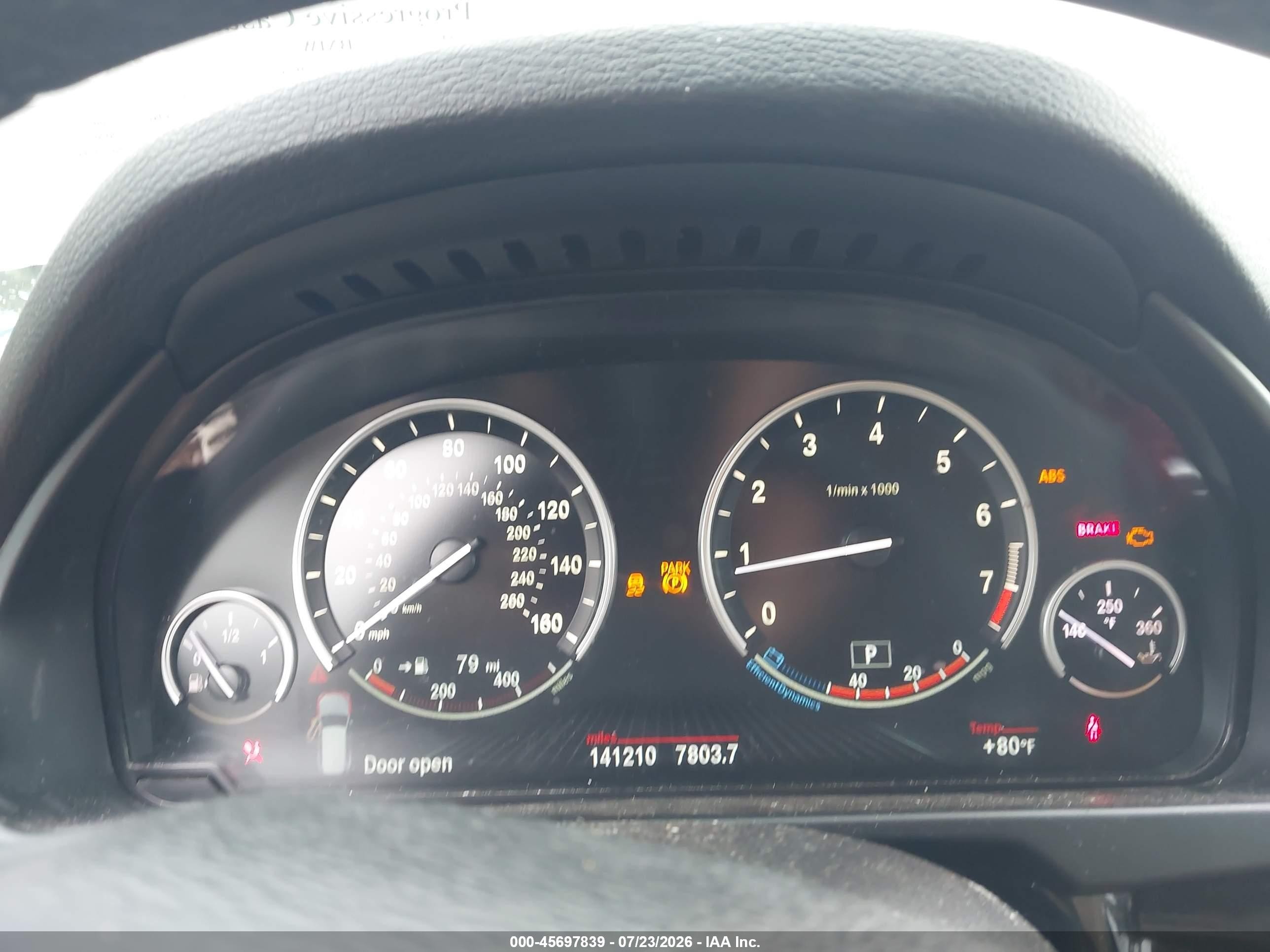 2015 Bmw X5 Sdrive35i Черный vin: 5UXKR2C54F0H40923