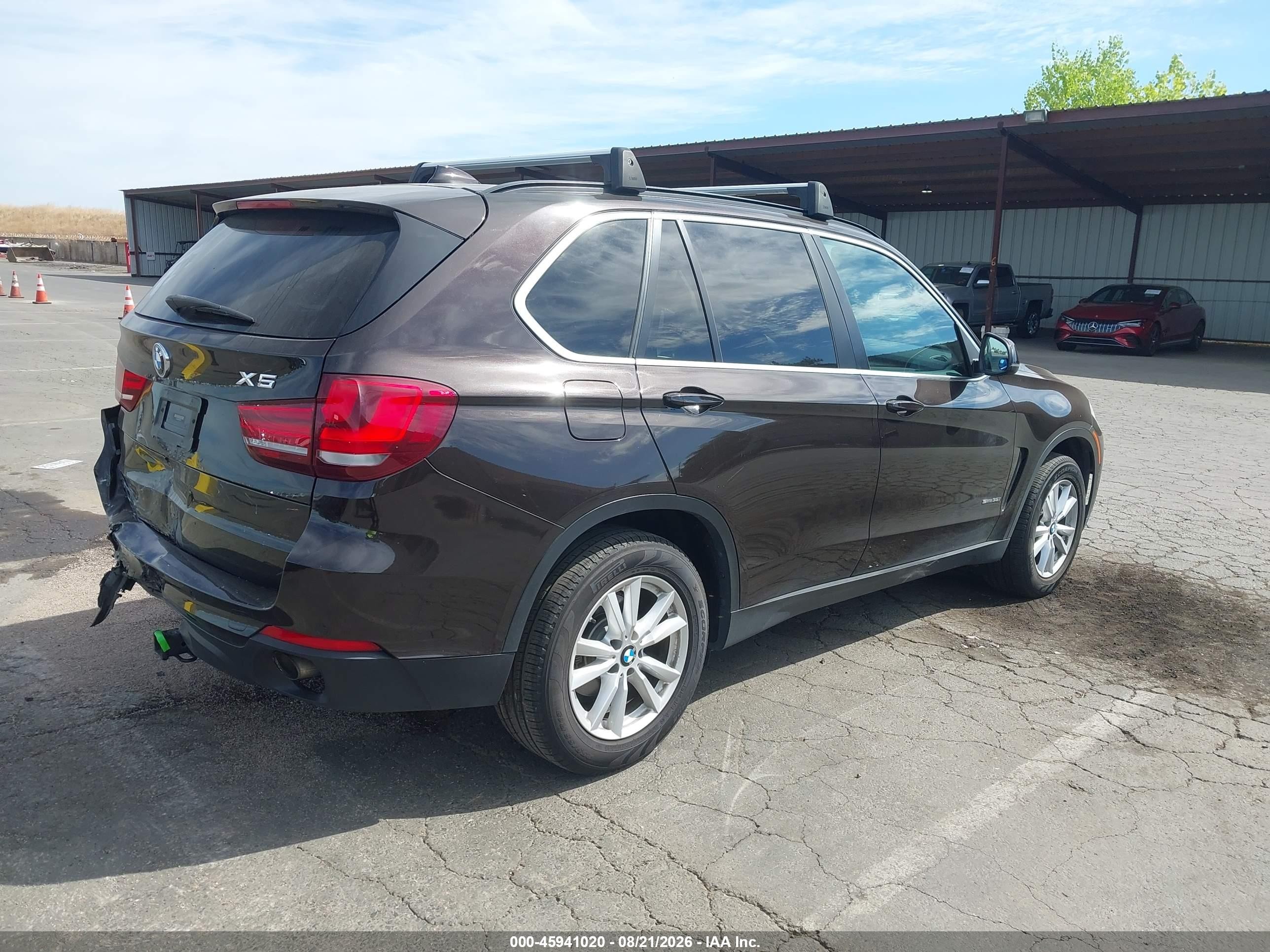 2014 Bmw X5 Sdrive35i Black vin: 5UXKR2C55E0C00897