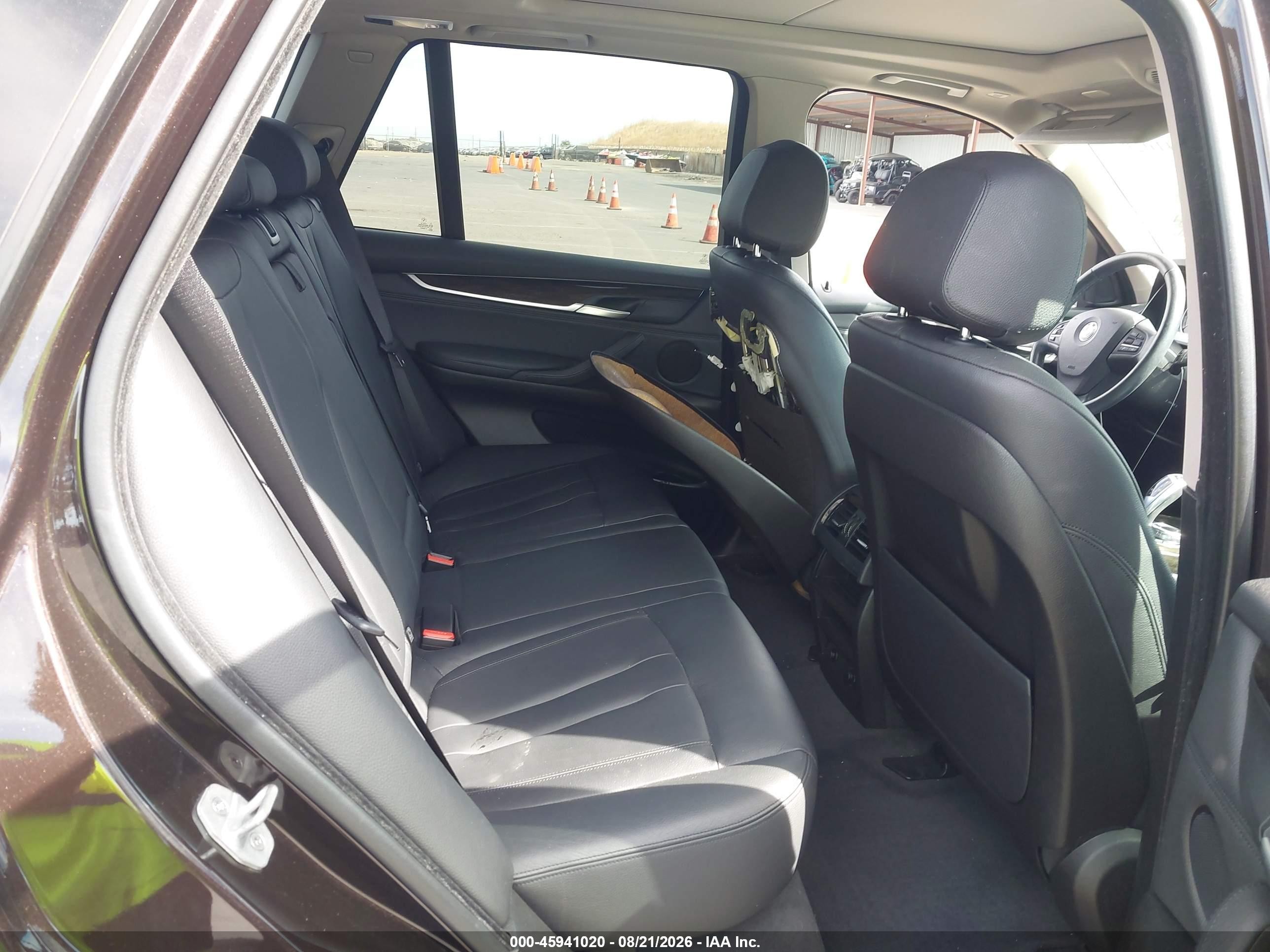 2014 Bmw X5 Sdrive35i Black vin: 5UXKR2C55E0C00897