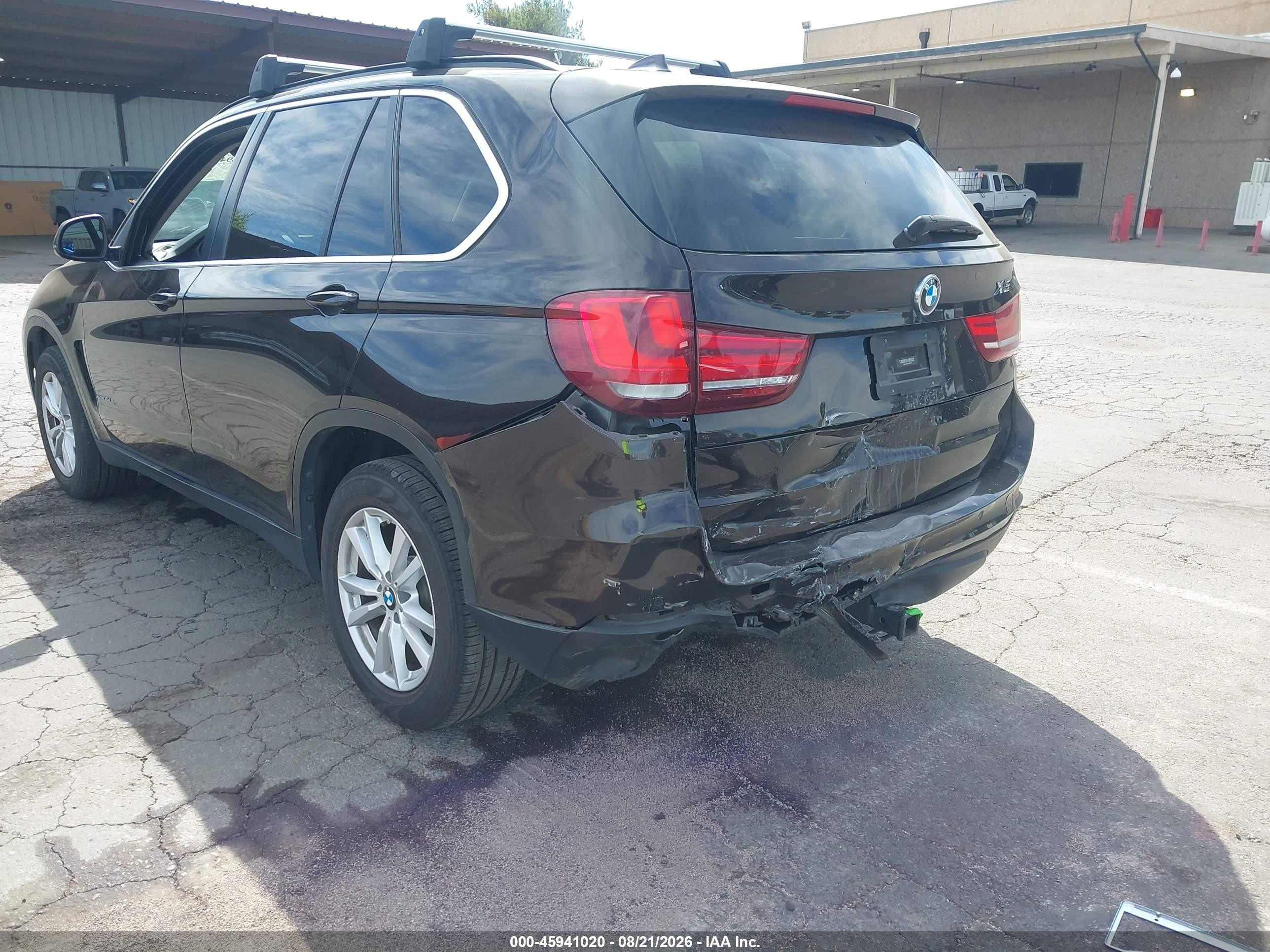 2014 Bmw X5 Sdrive35i Black vin: 5UXKR2C55E0C00897