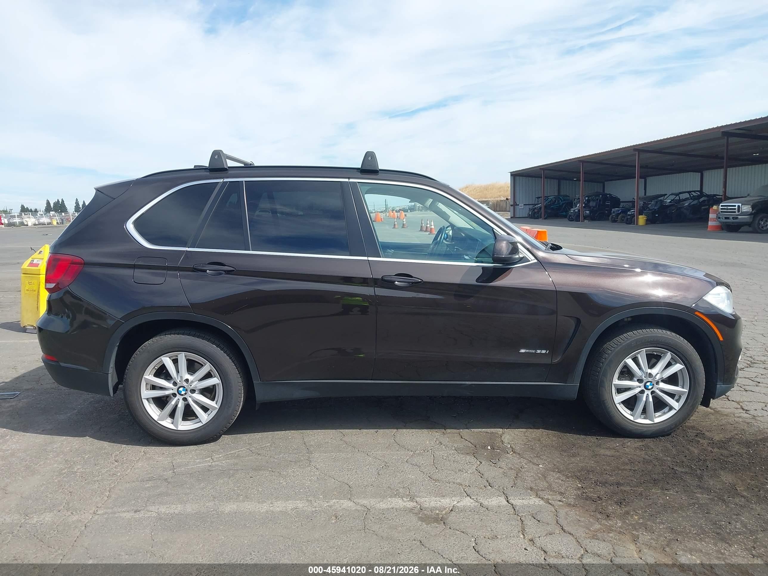 2014 Bmw X5 Sdrive35i Black vin: 5UXKR2C55E0C00897