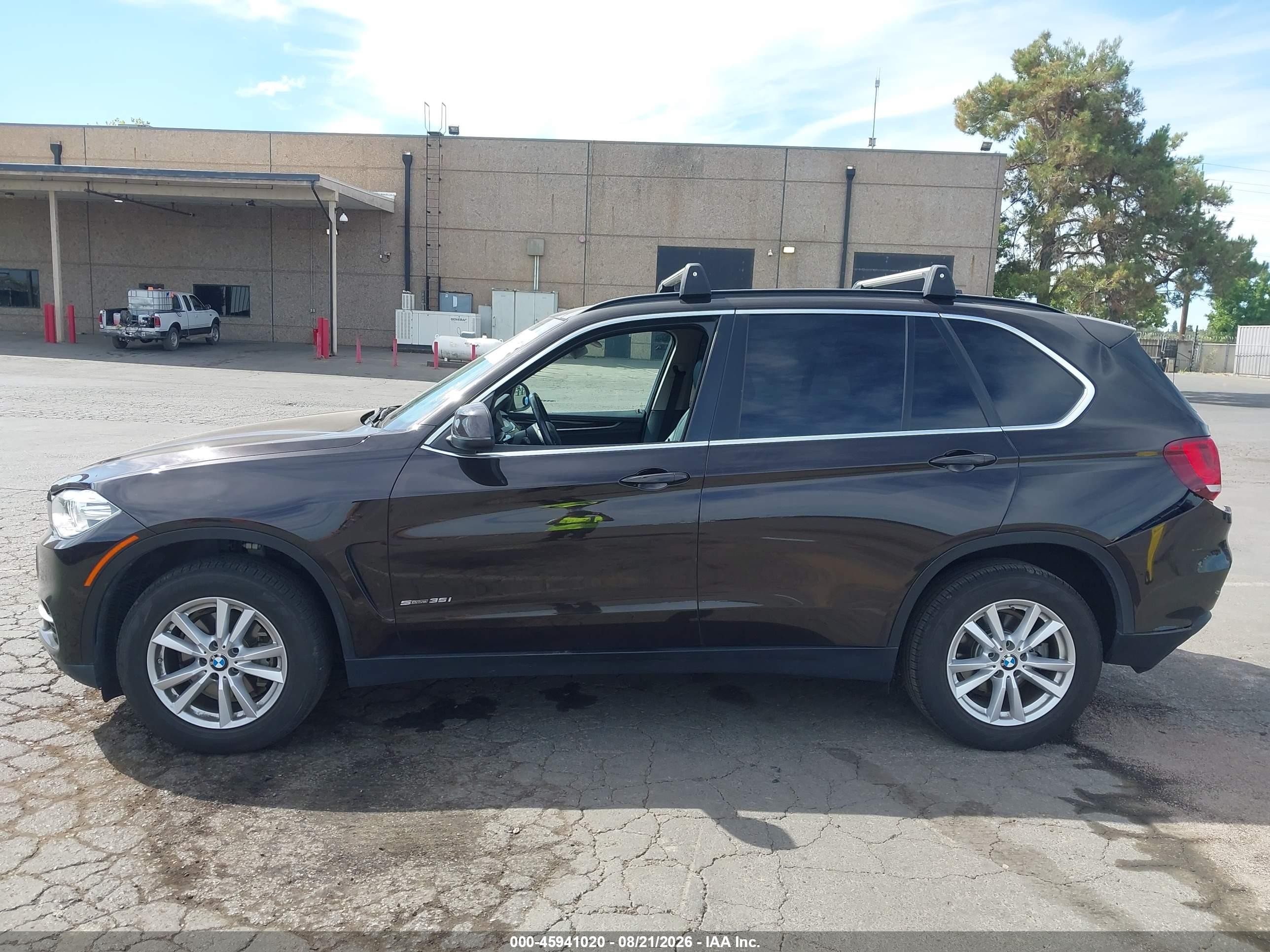 2014 Bmw X5 Sdrive35i Black vin: 5UXKR2C55E0C00897
