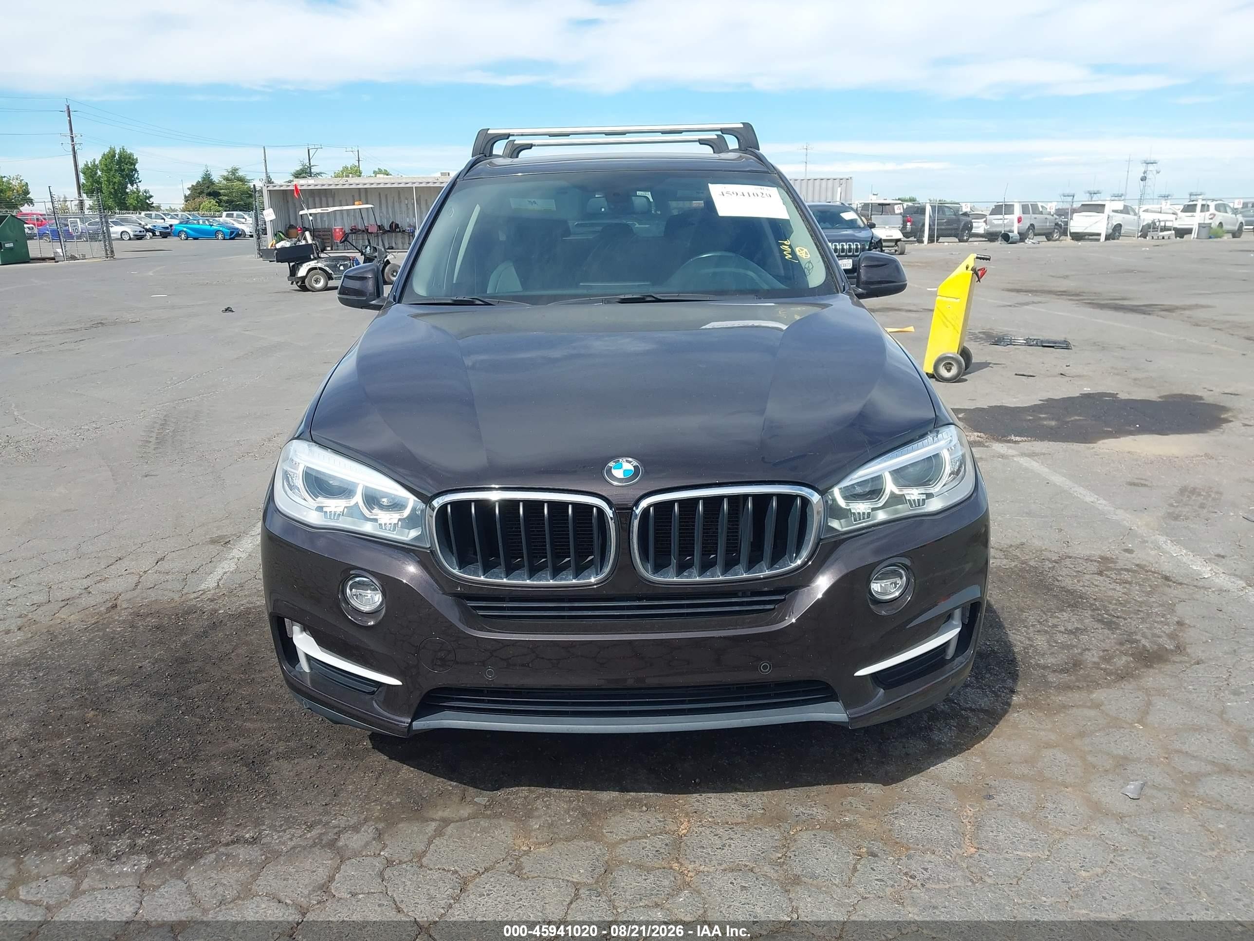 2014 Bmw X5 Sdrive35i Black vin: 5UXKR2C55E0C00897