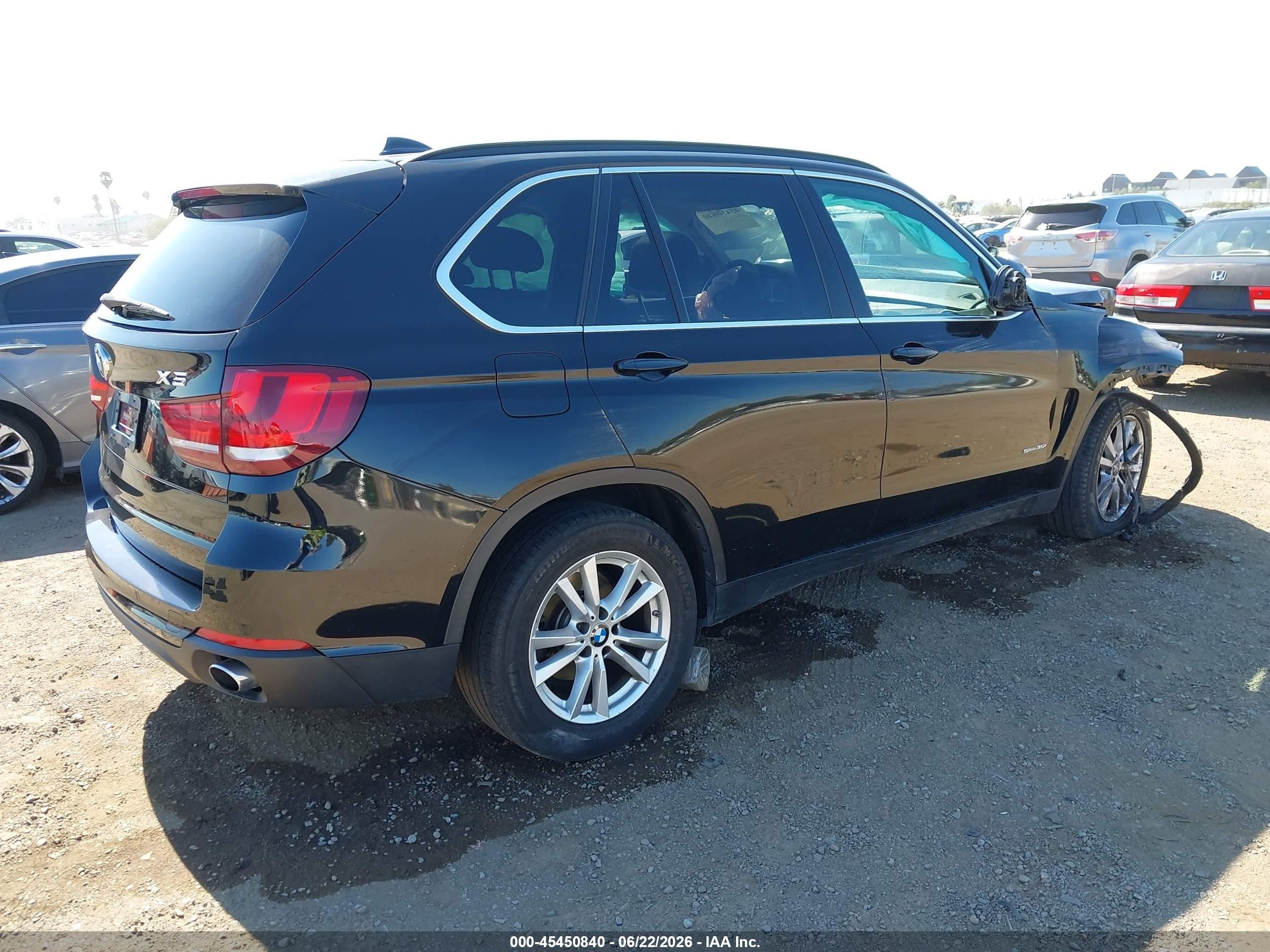 2014 Bmw X5 Sdrive35i Black vin: 5UXKR2C55E0H34028