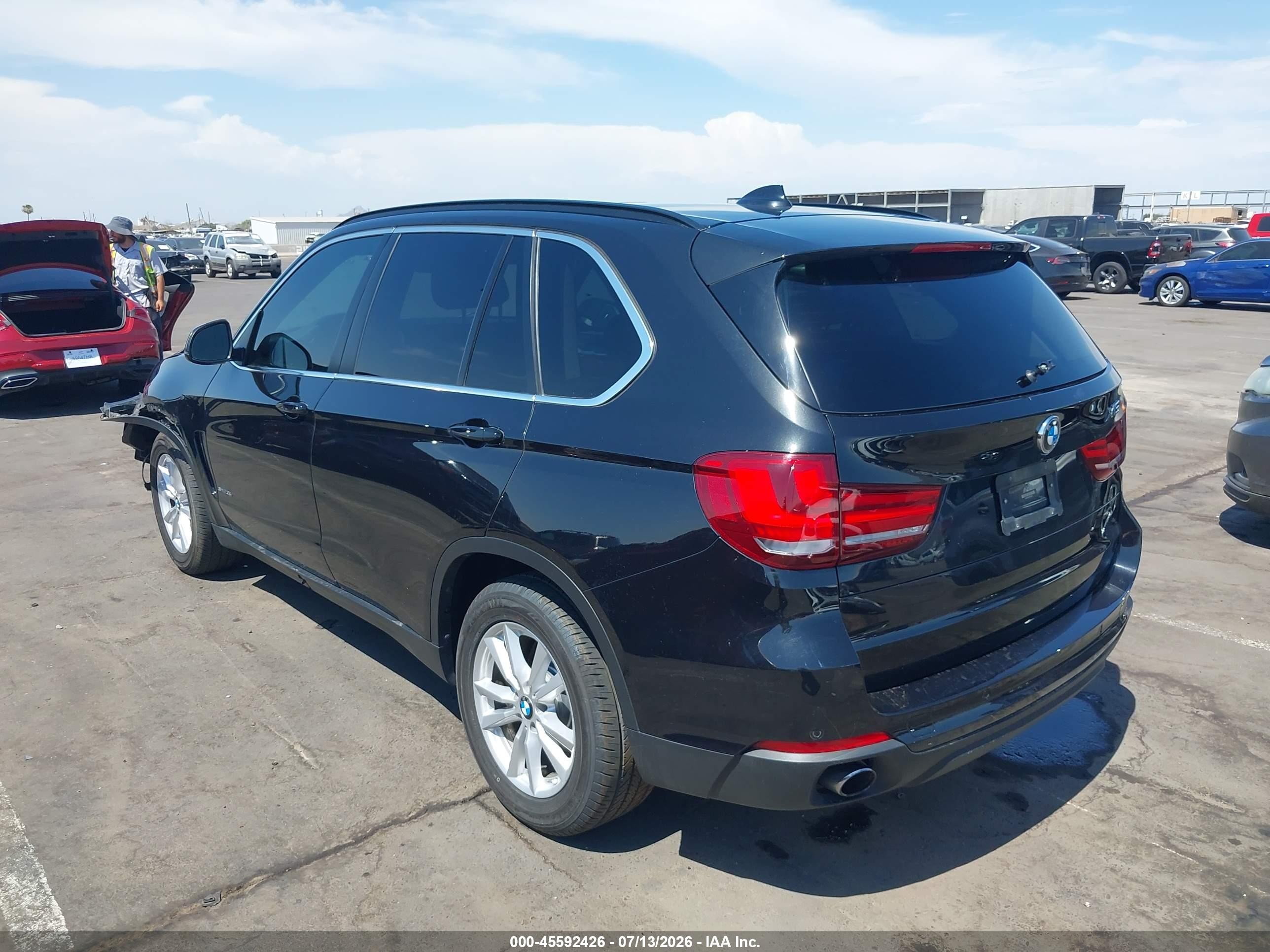 2014 Bmw X5 Sdrive35i Black vin: 5UXKR2C56E0C00102